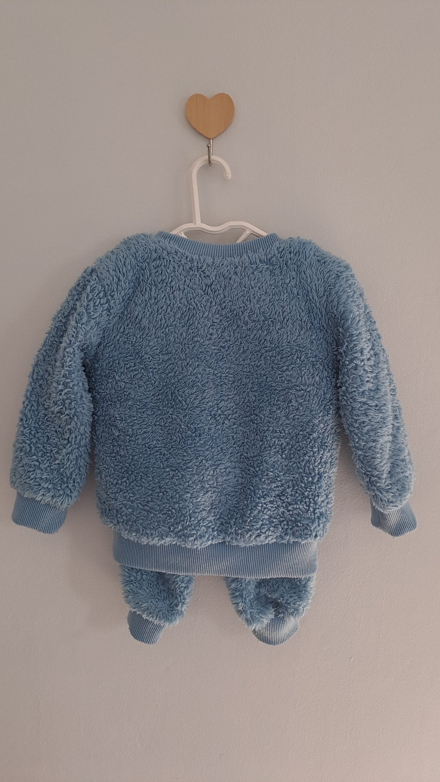 Pick n Pay Clothing Fluffy Blue Lion Long Sleeve Top & Pants Set 6-12 Months