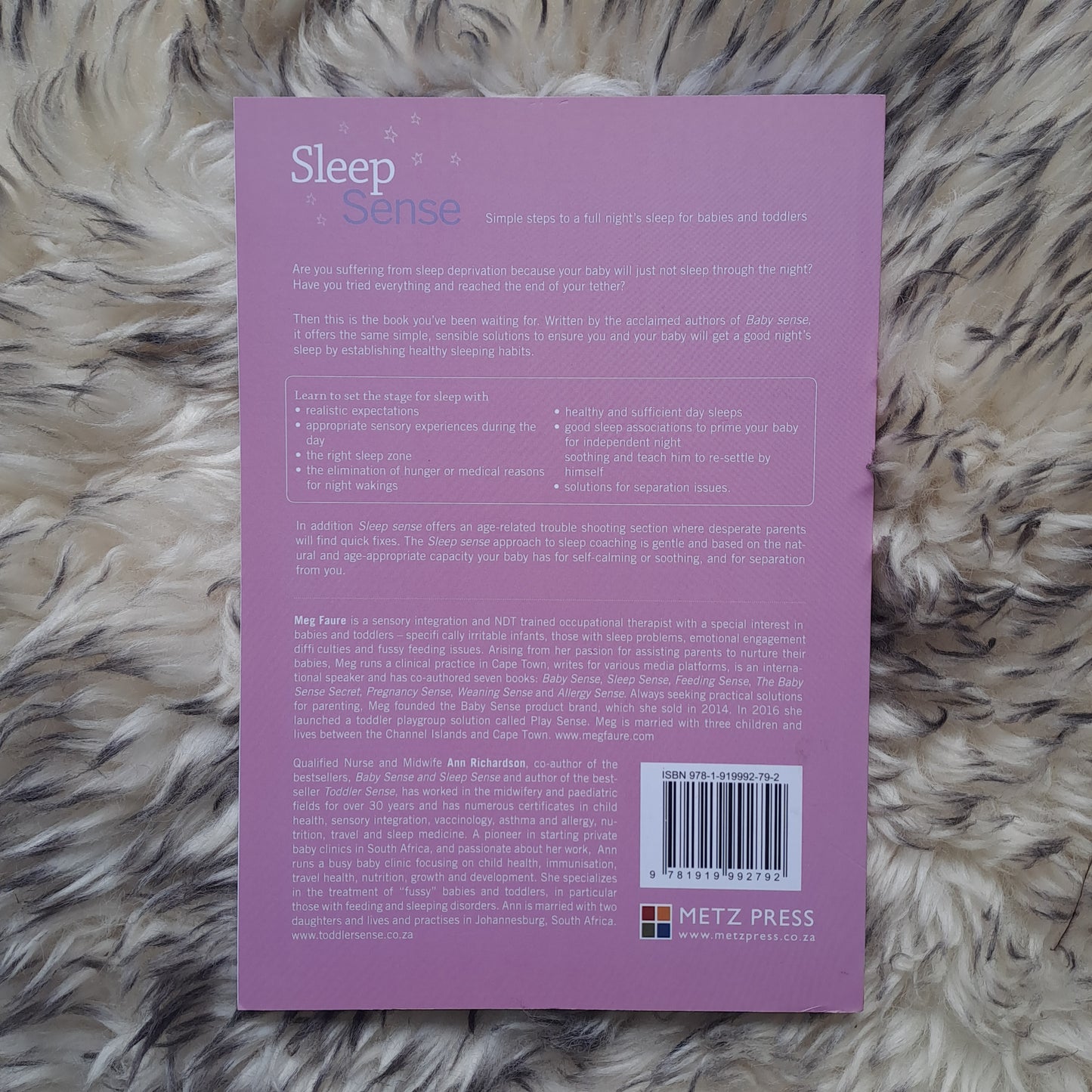 Sleep Sense Meg Faure & Ann Richardson