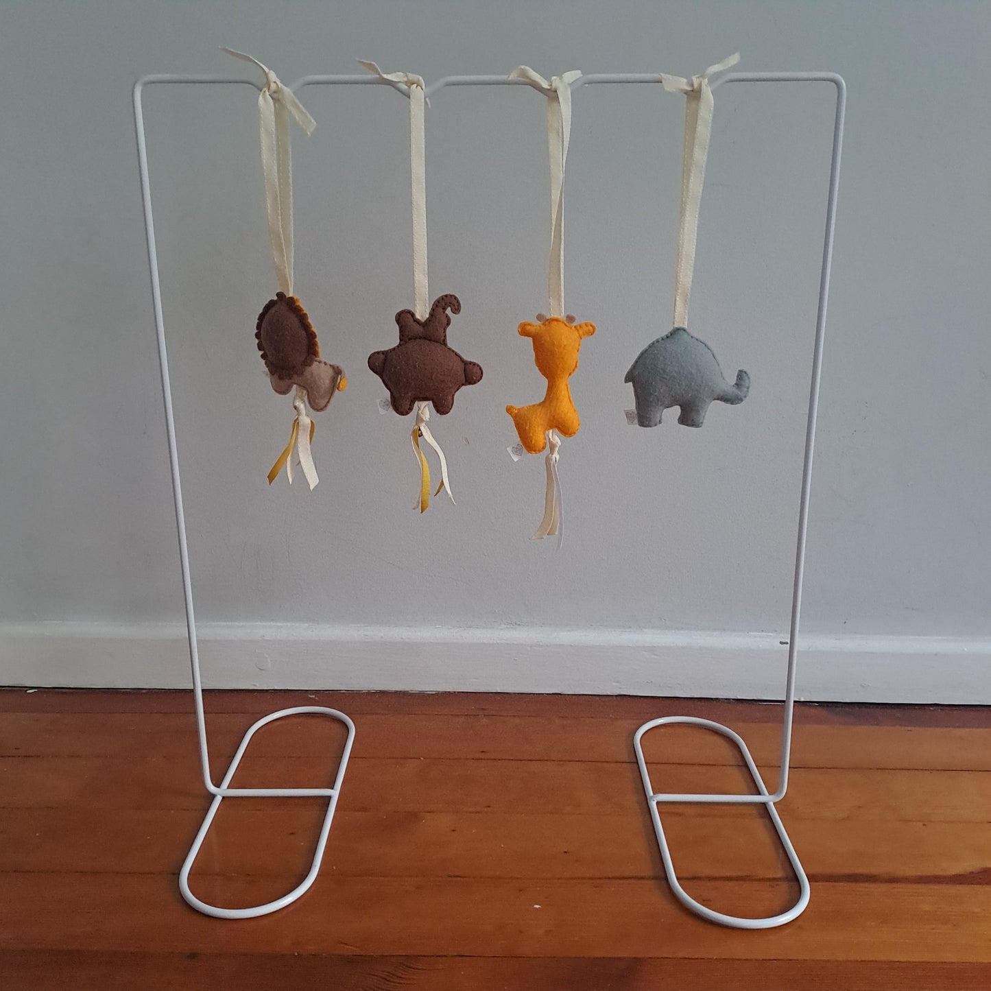 Ruby Melon Baby Gym Metal Frame & Heartfelt Dingle Dangle Set Bushveld Babies