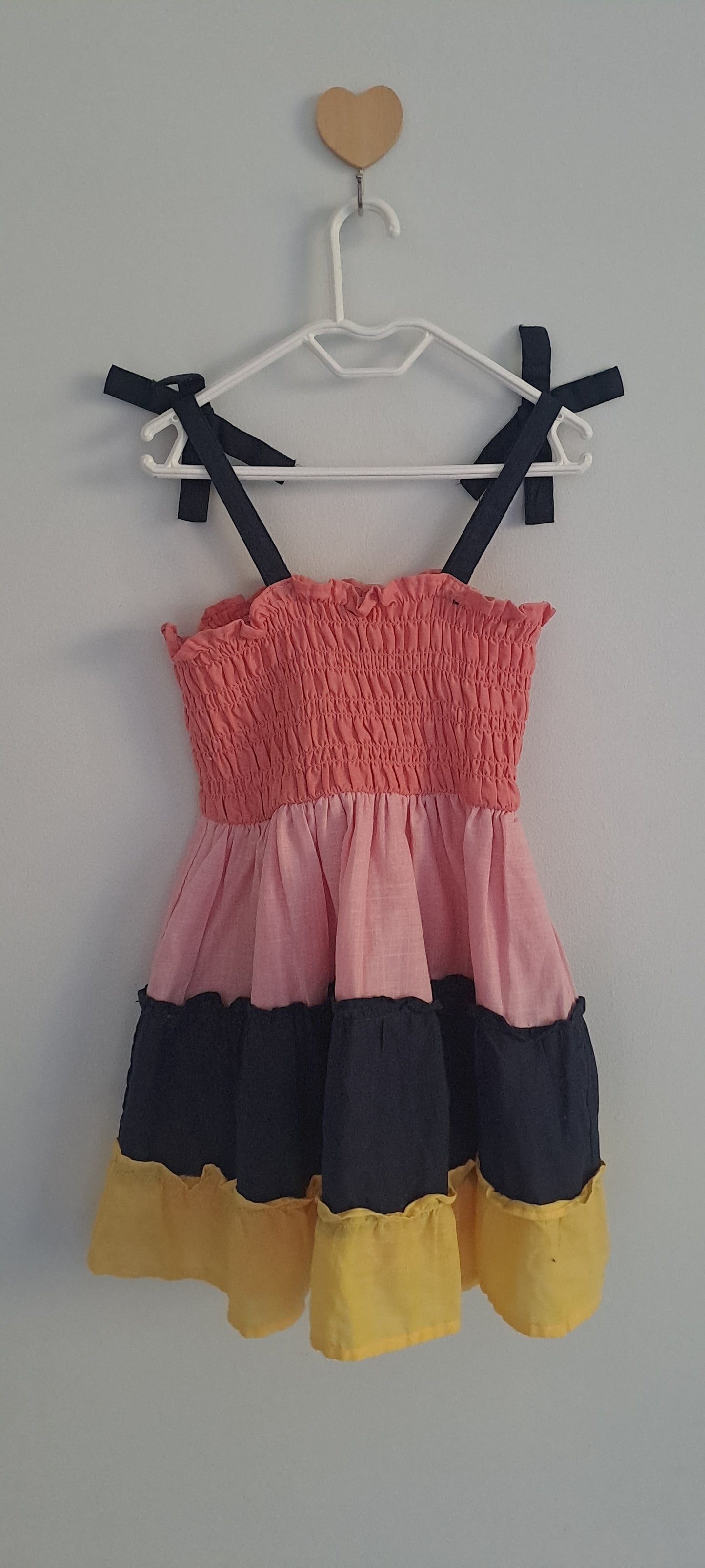 Anko Toddler Girls' Colour-Block Tiered Sun Dress Size 18-24 Months
