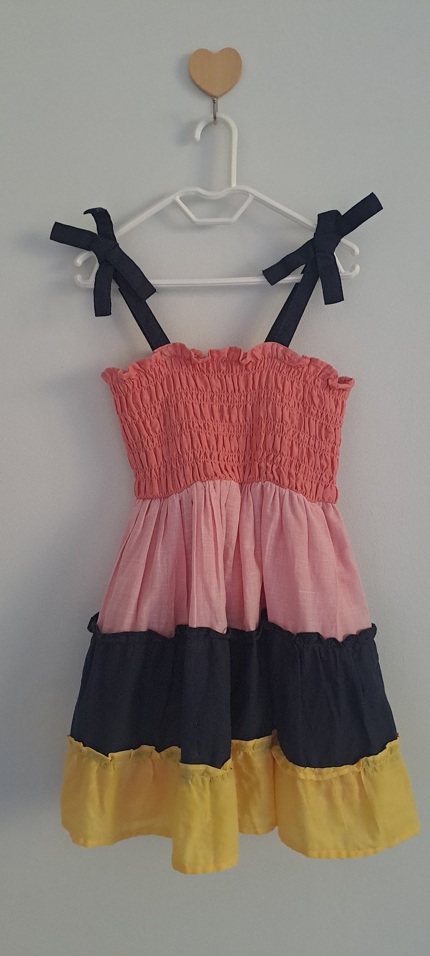 Anko Toddler Girls' Colour-Block Tiered Sun Dress Size 18-24 Months