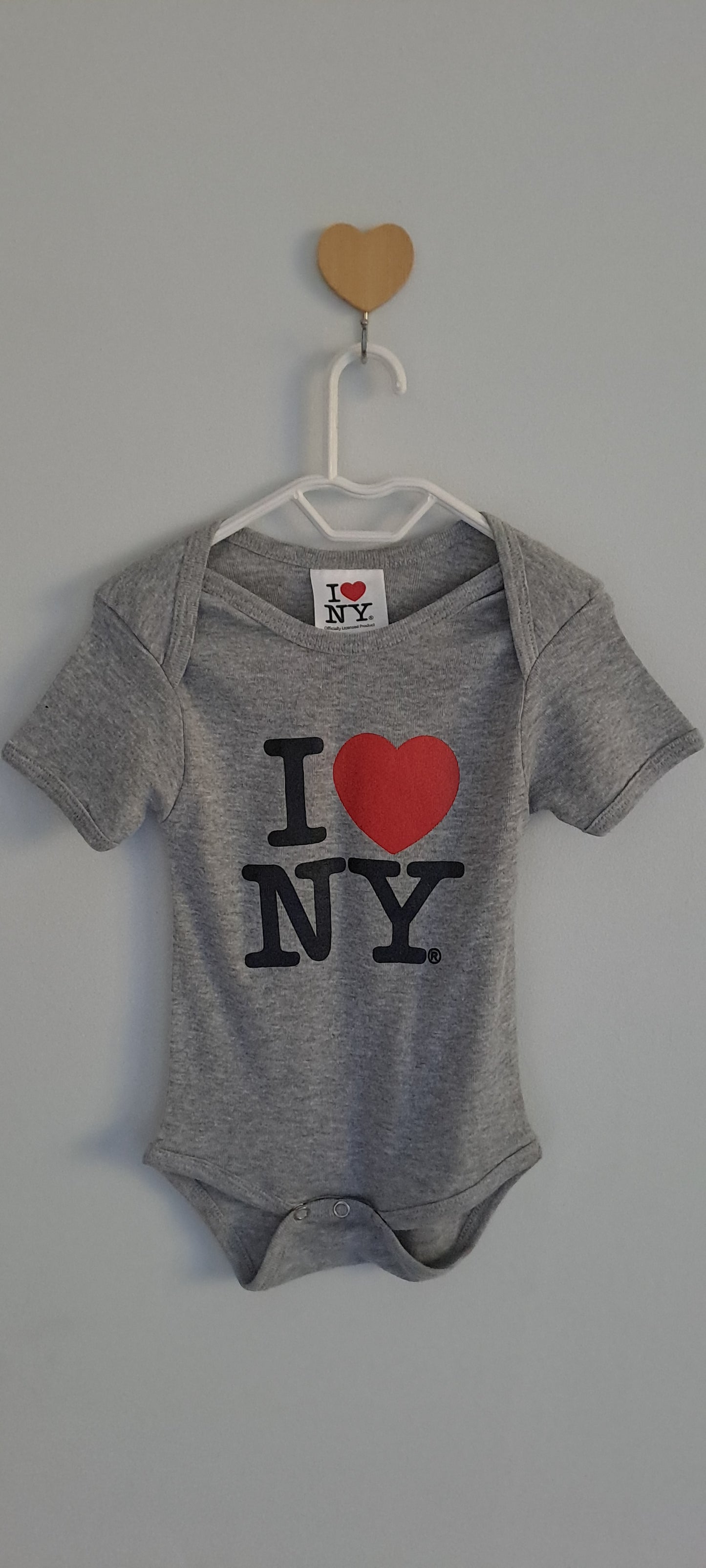 I Love NY Baby Bodysuit 12-18 Months