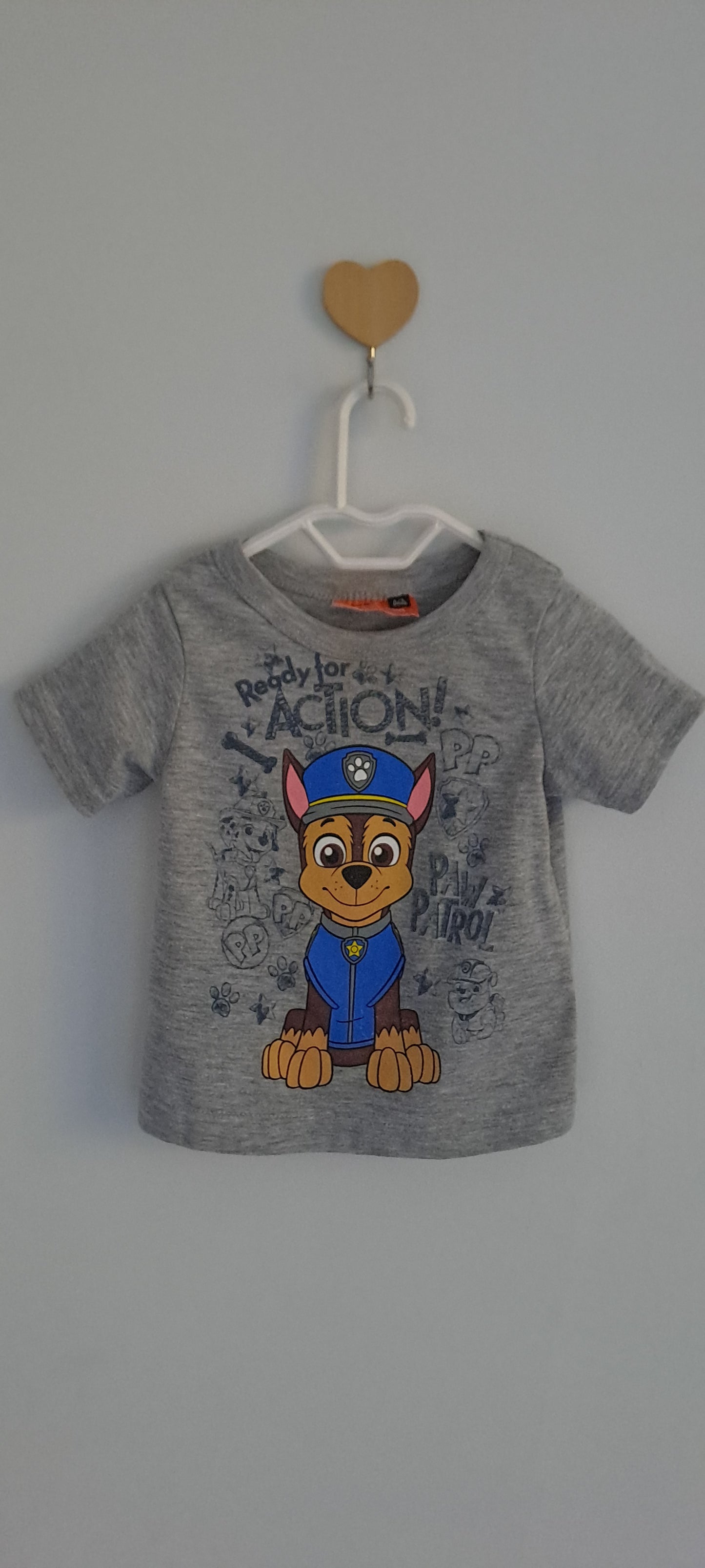 Nickelodeon Paw Patrol Grey T-Shirt 3-6 Months