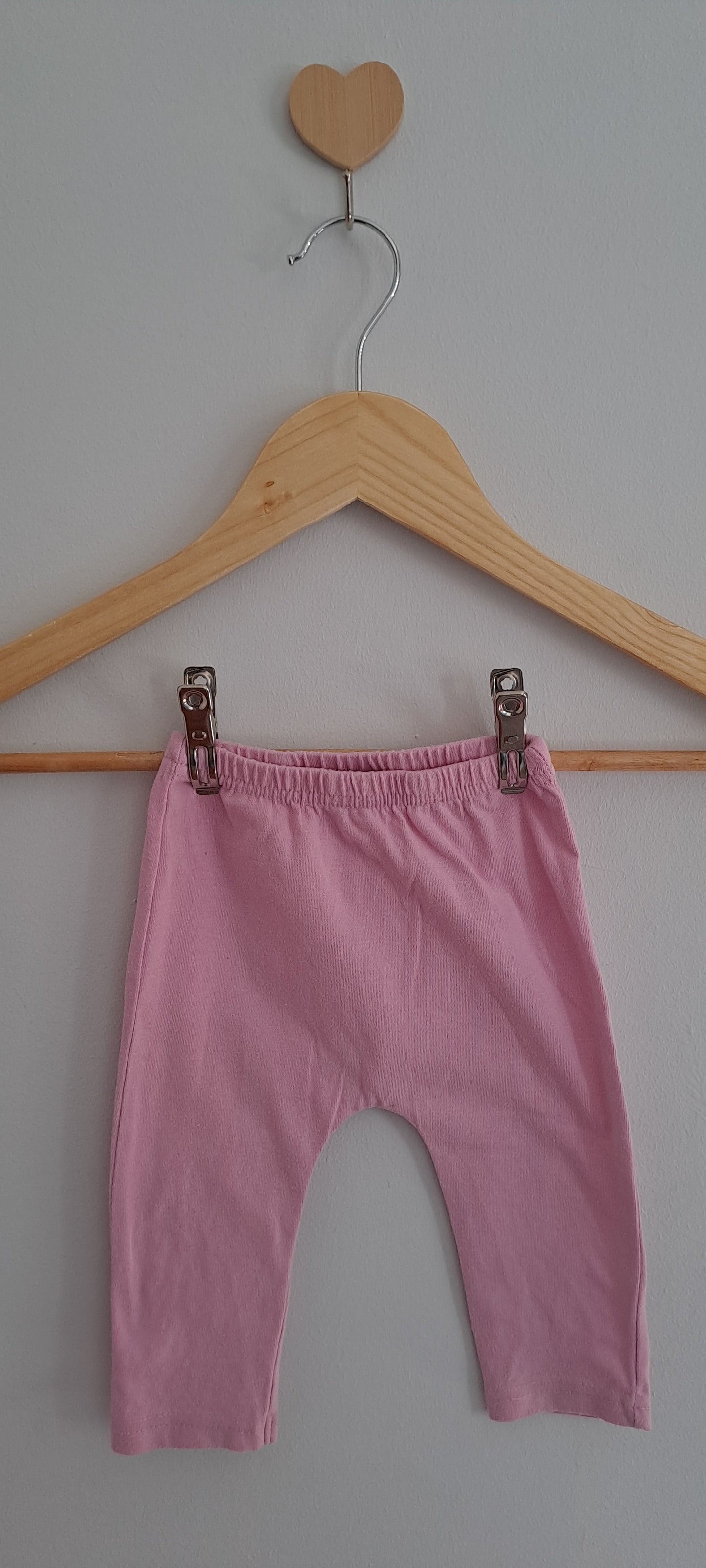 Tiny Tots Plain Pink Leggings 3-6 Months