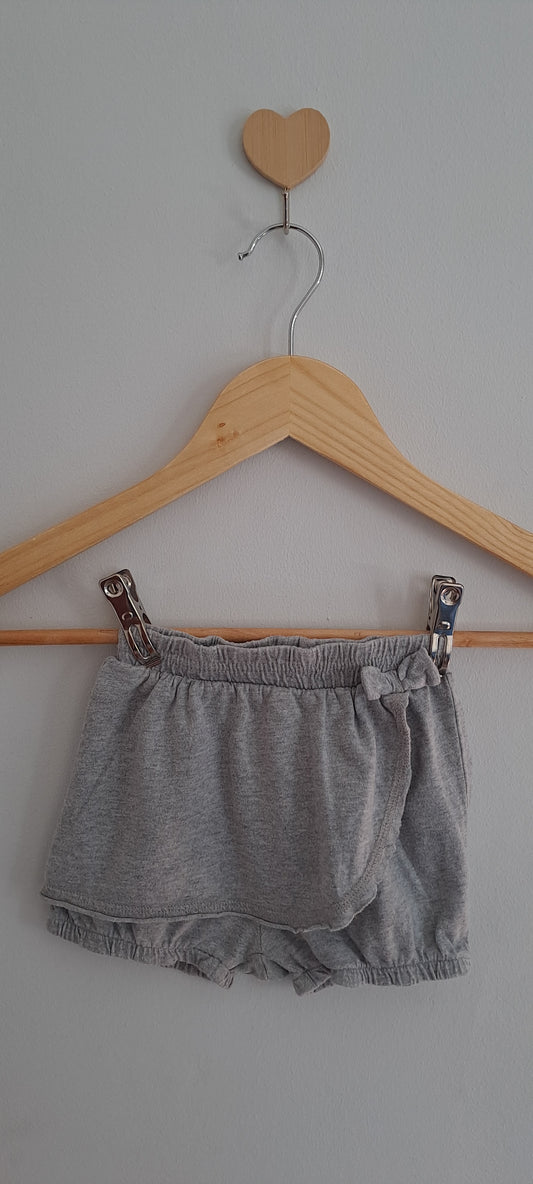 Woolworths Grey Skort 6-12 Months