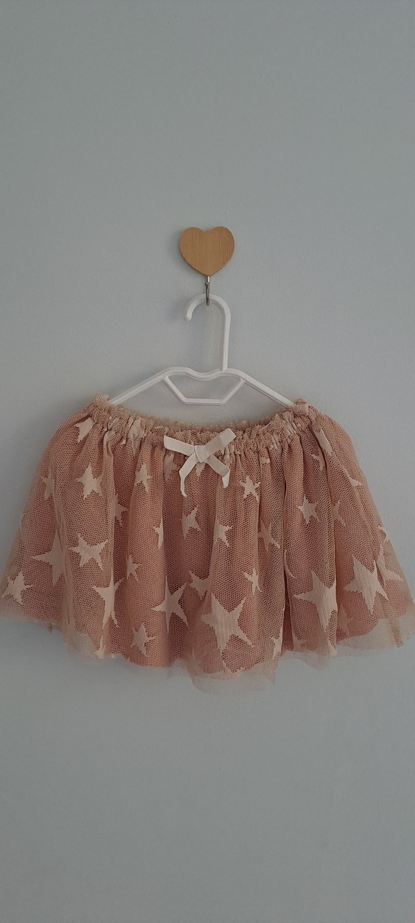 Zara Kids Pink Tulle Star Tutu Skirt 18-24 Months