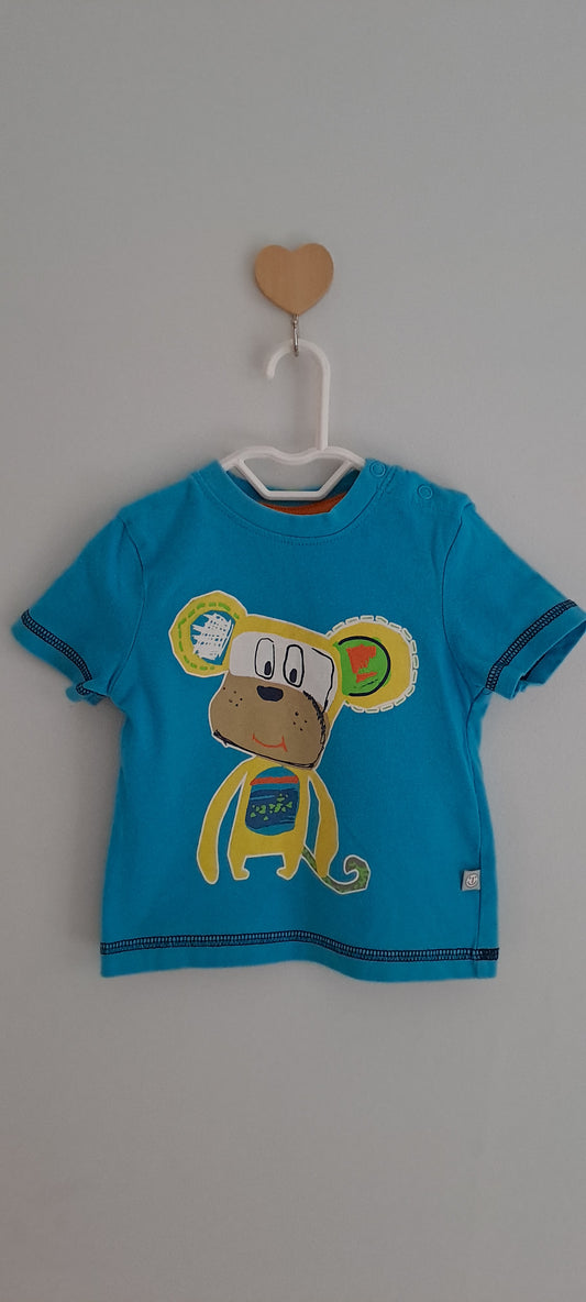 Liegelind Monkey Graphic T-Shirt 68 (3-6 Months)