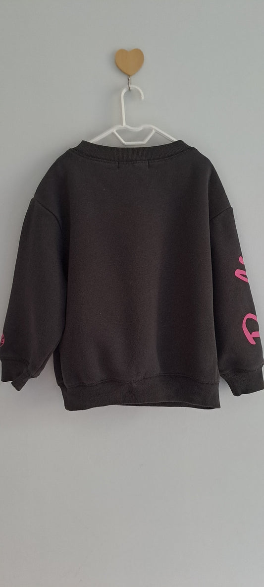 Cotton On Kids x Barbie Me & My Crew Graphic Sweatshirt 4-5 Years