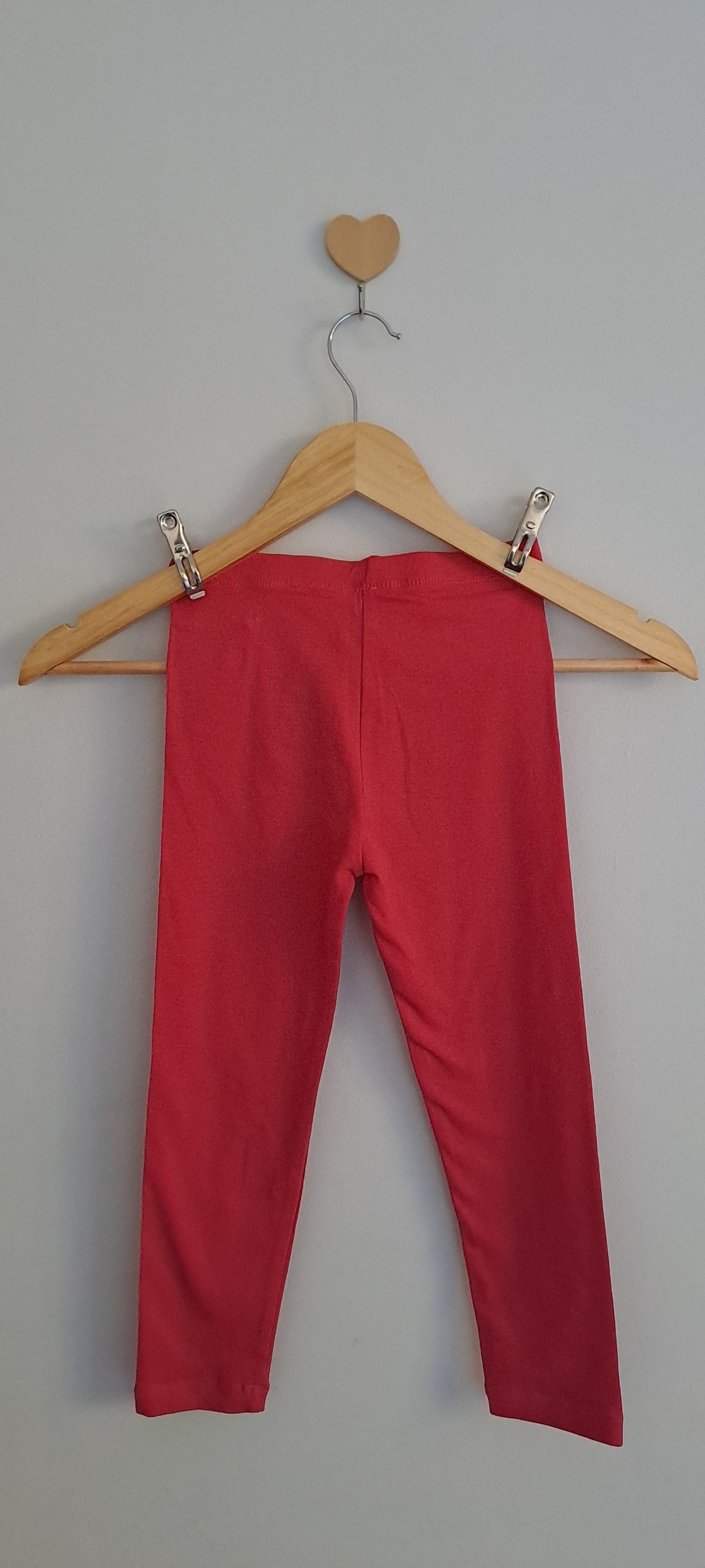 Real Kids Shocking Pink Stretch Leggings 4-5 Years