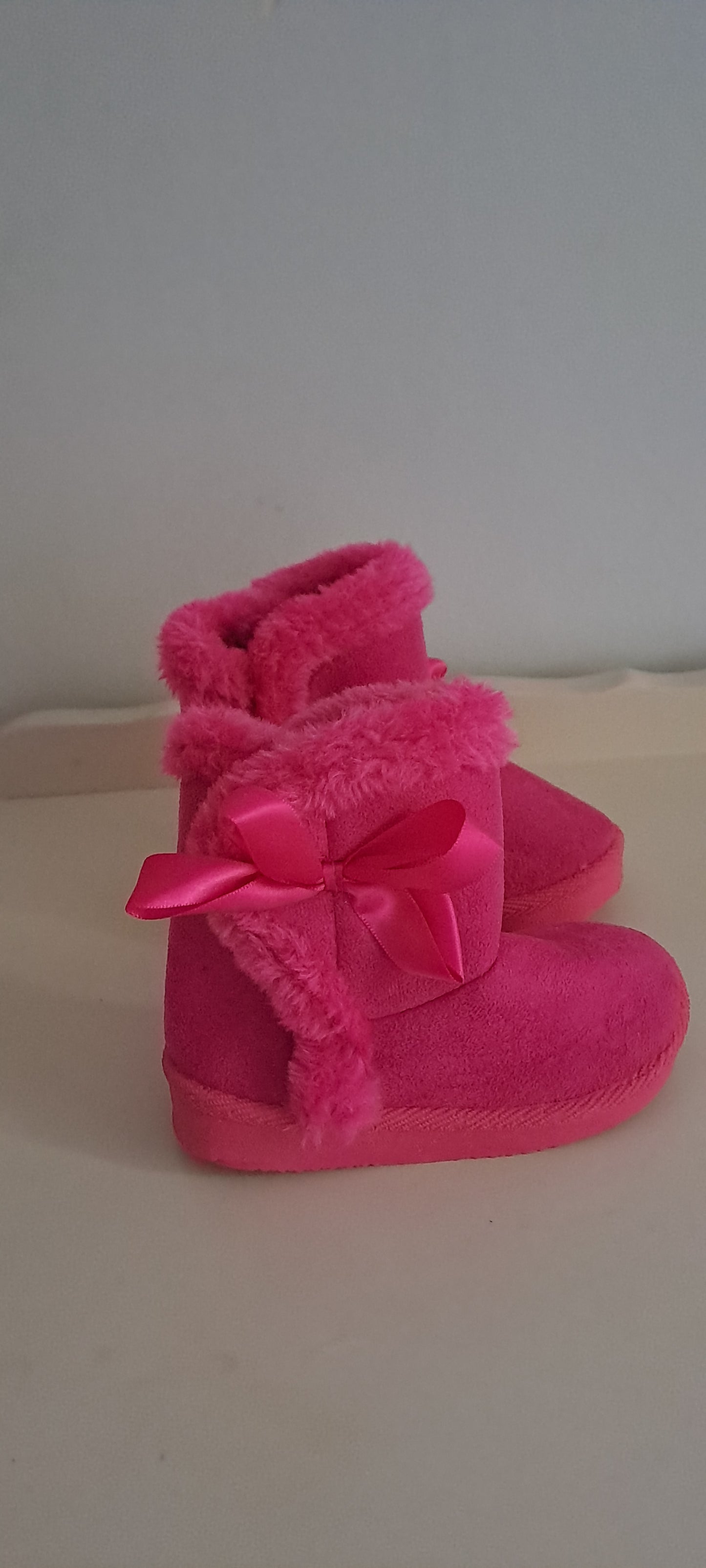 Matte Pink Classic Boots UK 5