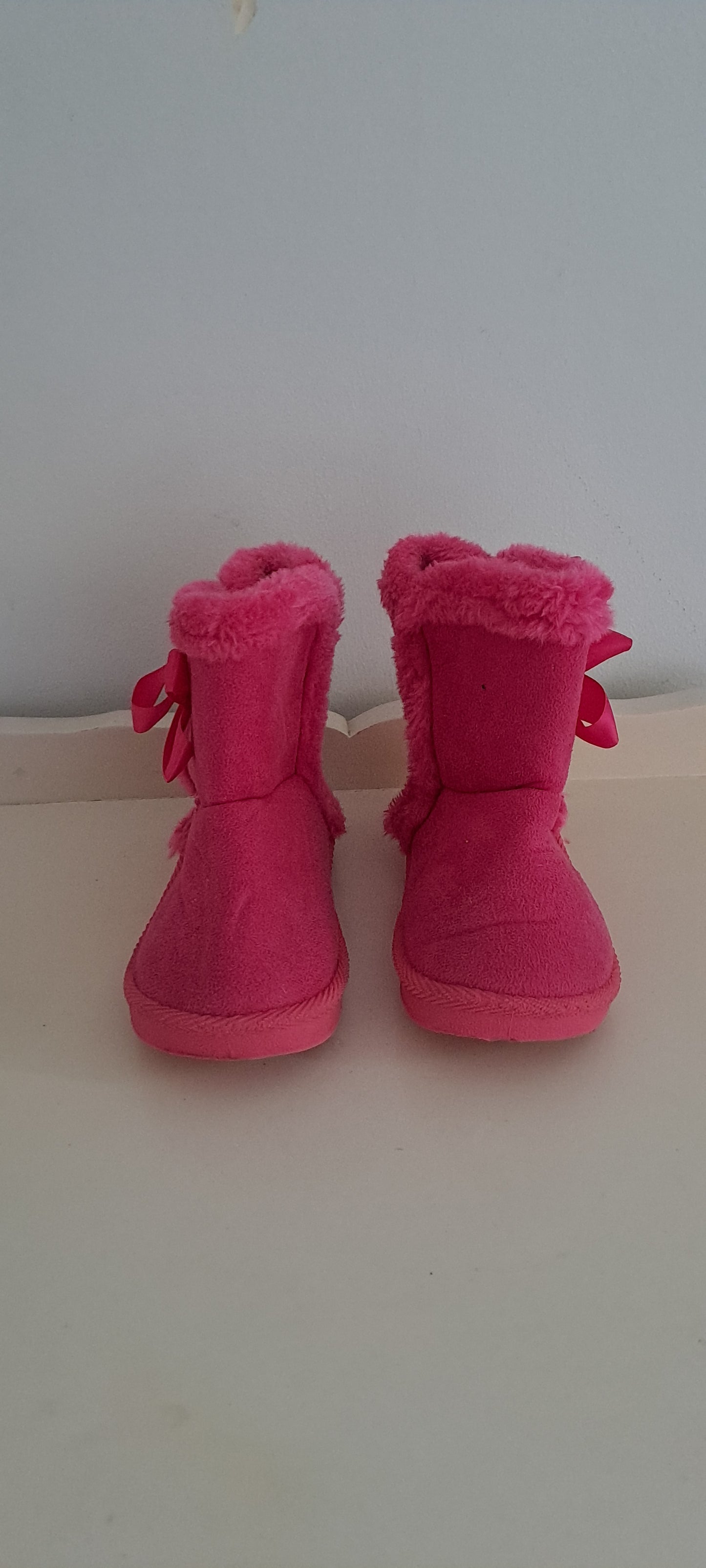 Matte Pink Classic Boots UK 7