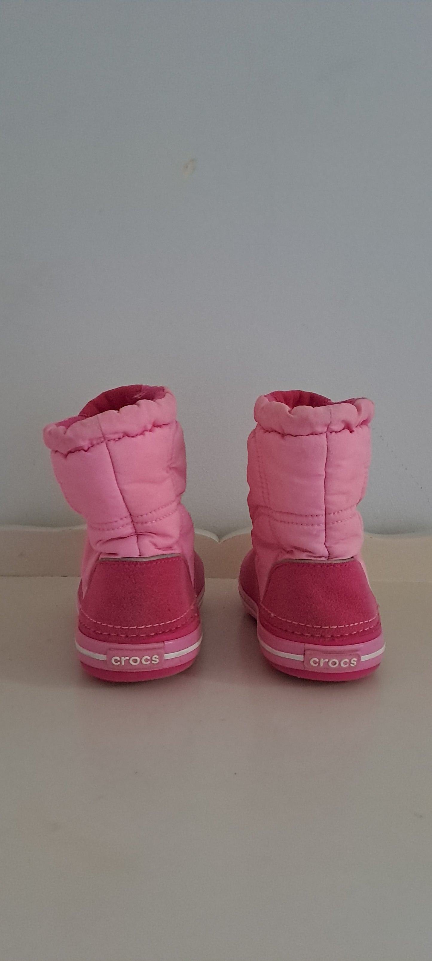 Crocs Crocband Lodgepoint Boot Candy Pink UK 7 (C7)