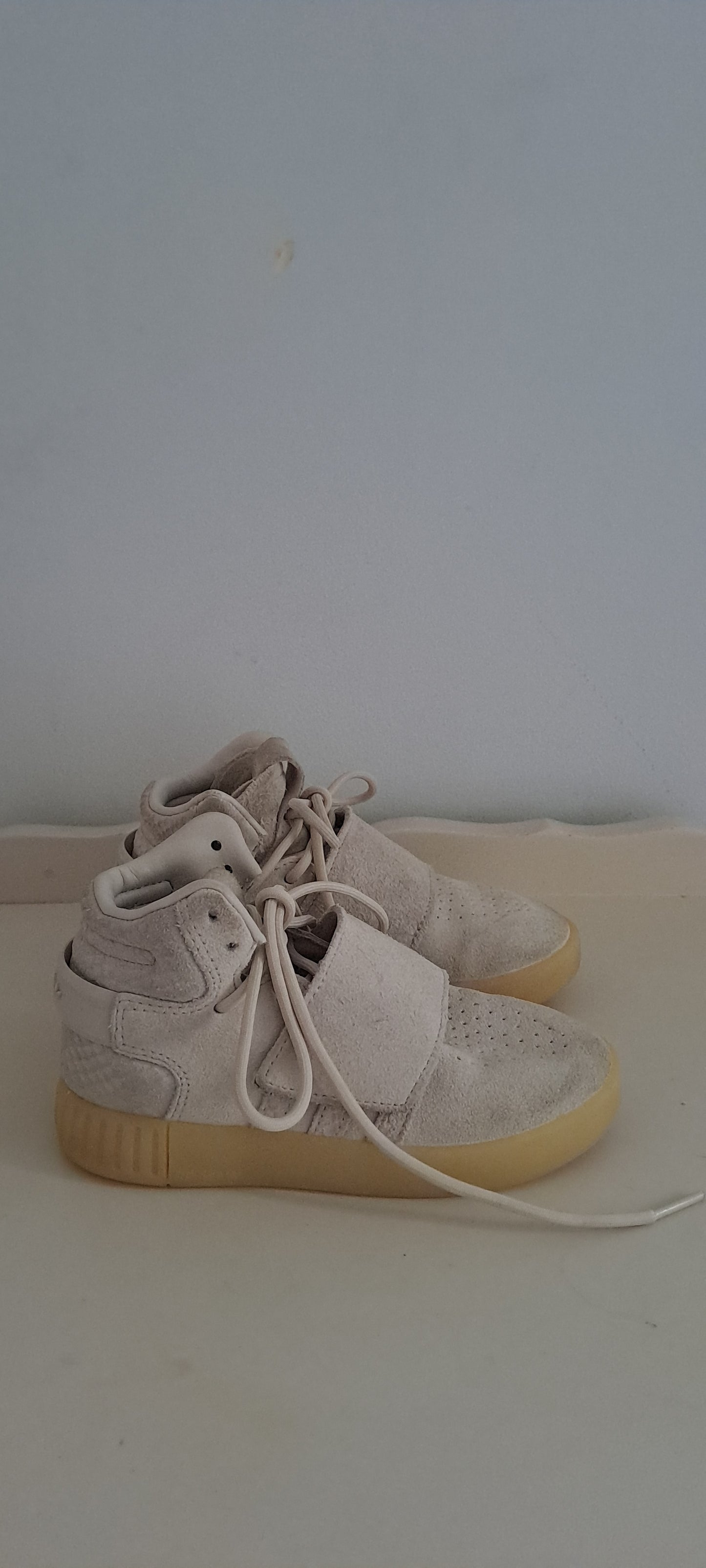 Adidas Tubular Invader Strap Sesame Sneakers UK 10K