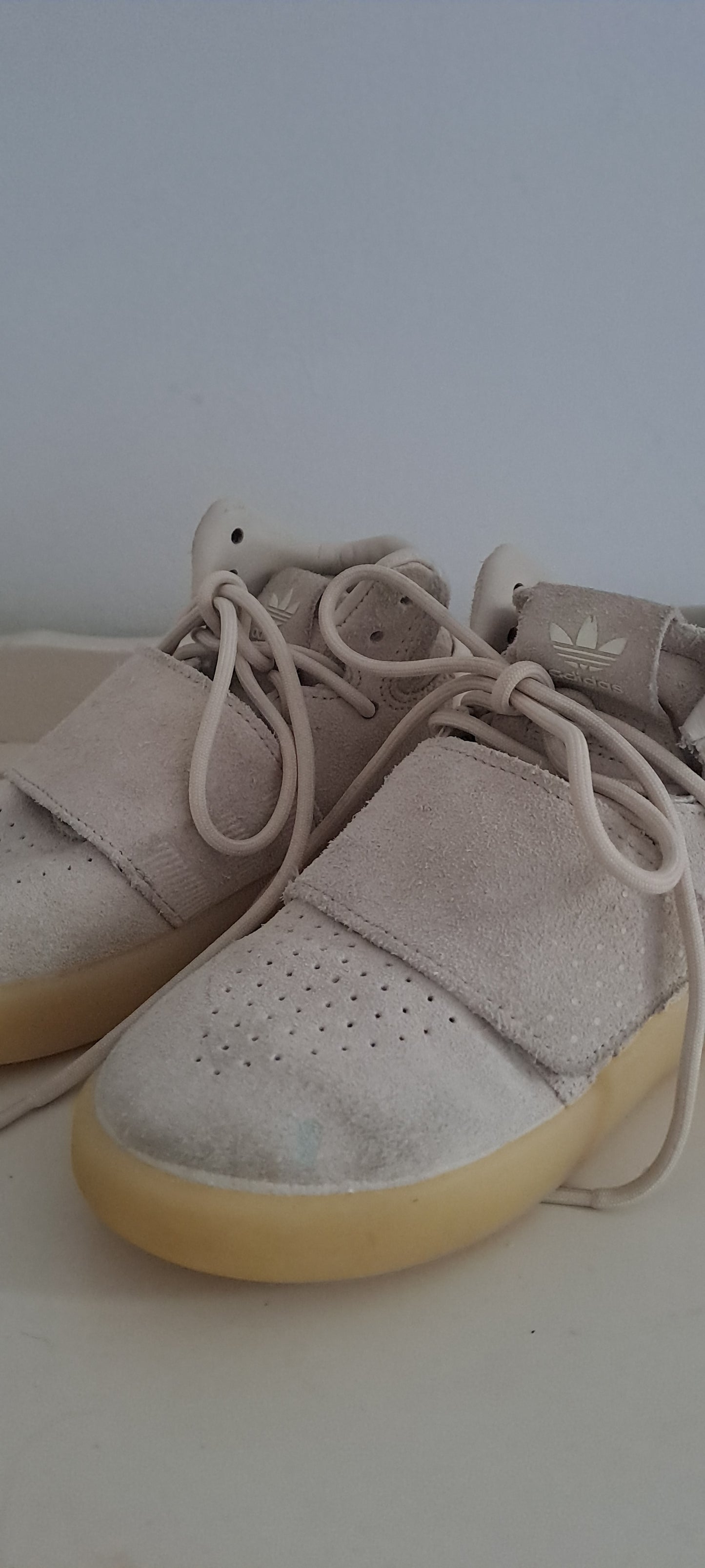 Adidas Tubular Invader Strap Sesame Sneakers UK 10K