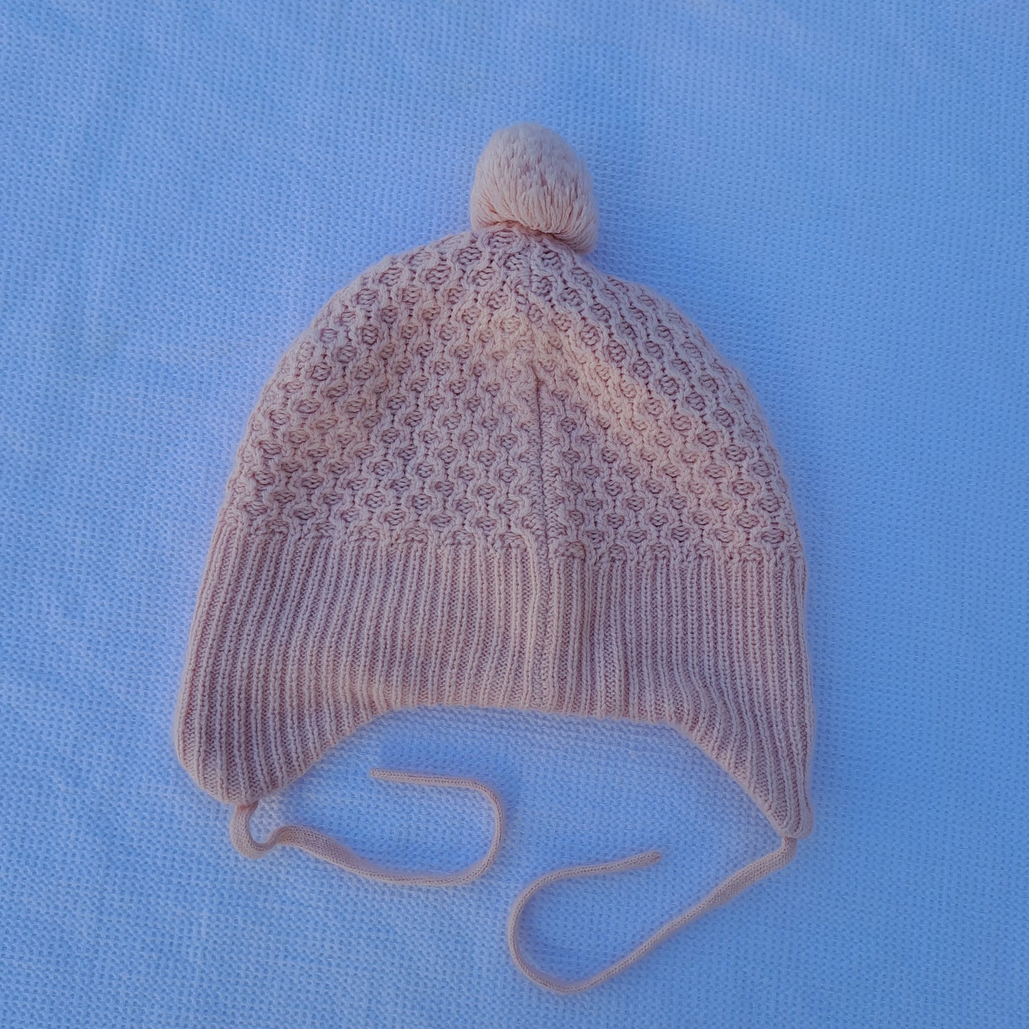 H&M Textured Knit Earflap Beanie 12-24 Months