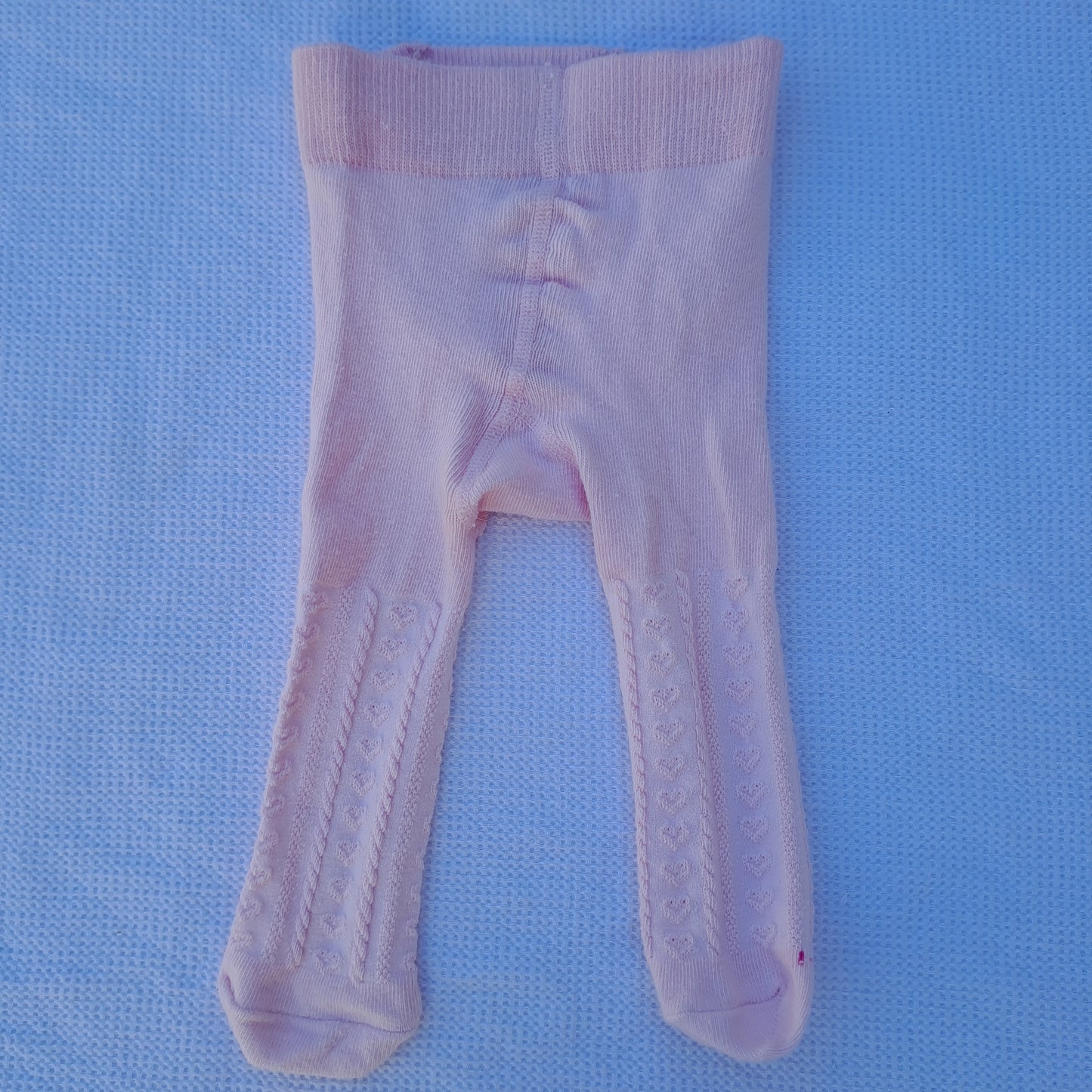 Woolworths Baby Girl Pink Cable Knit Tights 1-6 Months