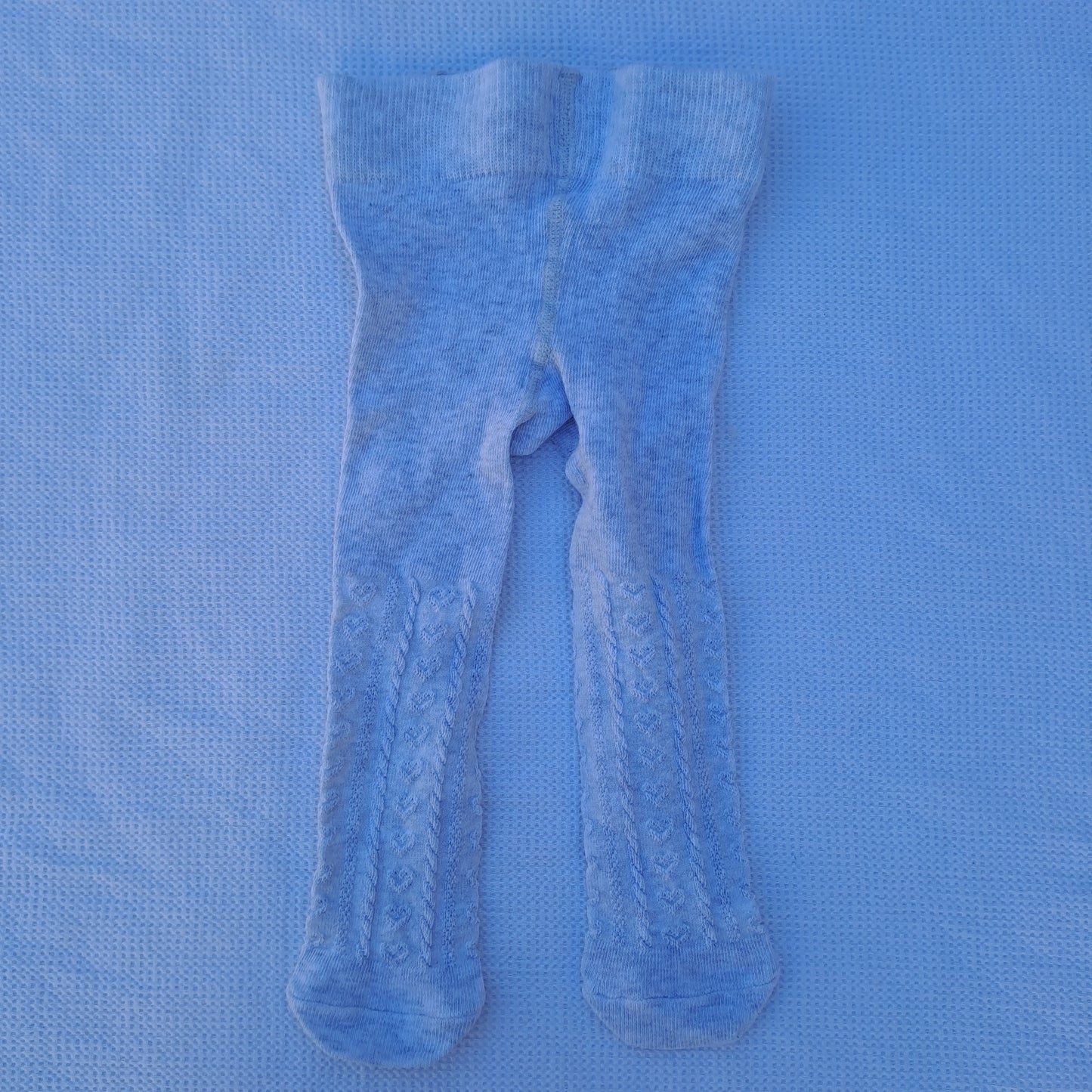 Woolworths Baby Girl Grey Cable Knit Tights 1-6 Months