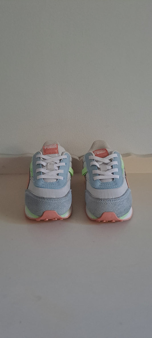 Puma Kids Future Rider Play On Pastel Sneakers Size UK 8 / EUR 25
