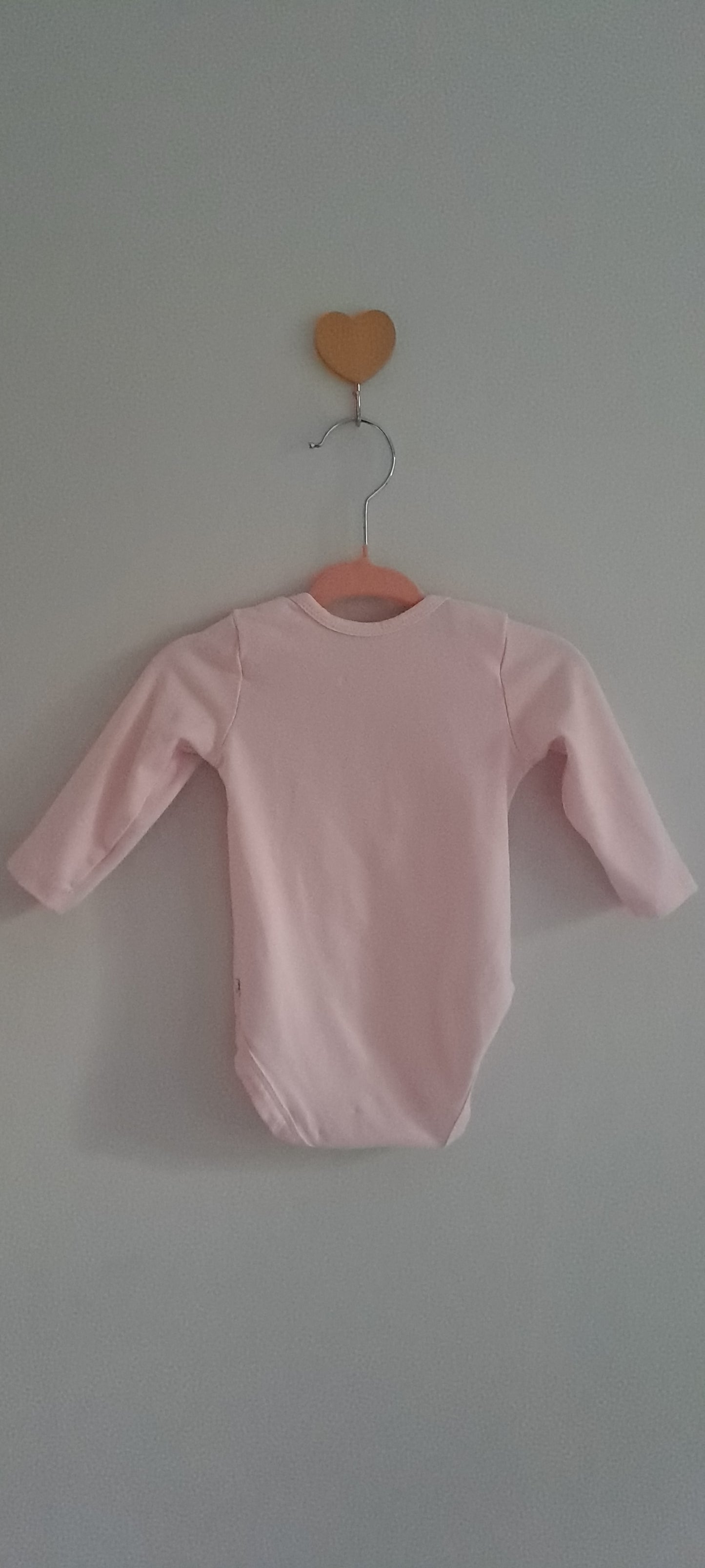 Woolworths "Gran's Princess" Pink Long-Sleeve Bodysuit 1-3 Months