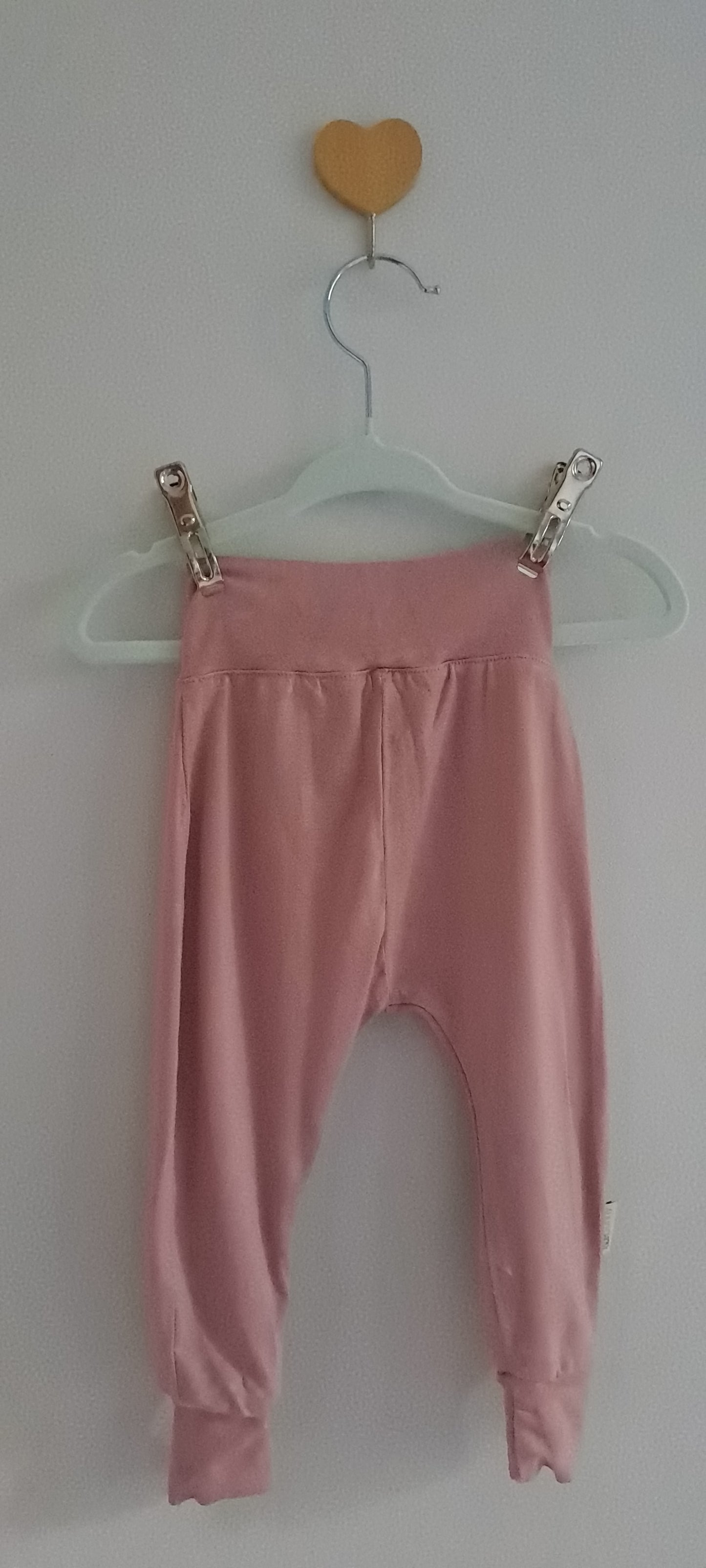 Petit Bunny Dusty Pink Harem Pants 6-12 Months