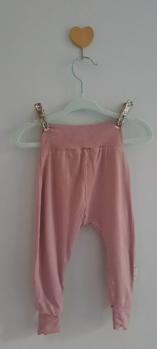 Petit Bunny Dusty Pink Harem Pants 6-12 Months