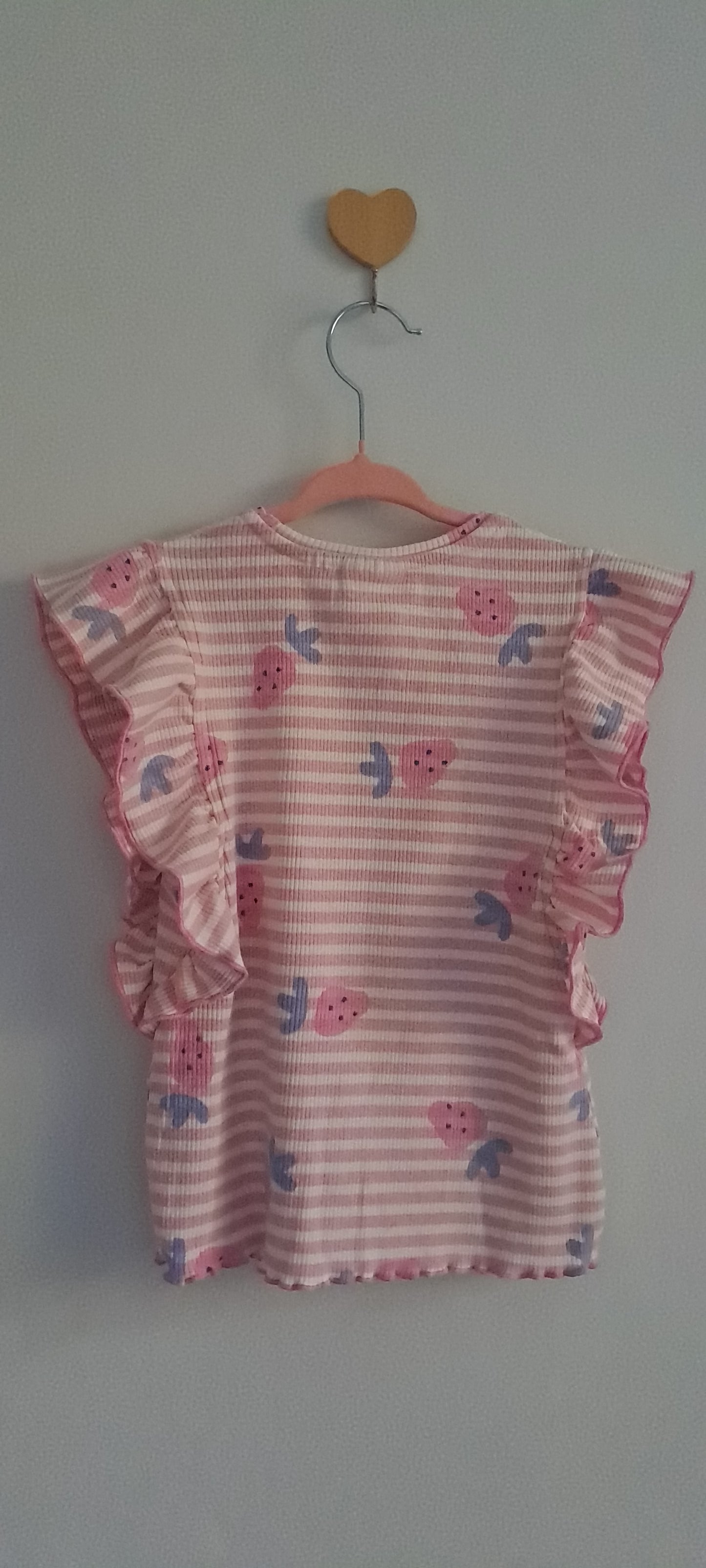 Zara Baby Girls' Ribbed Strawberry Print Set 2-3 Years