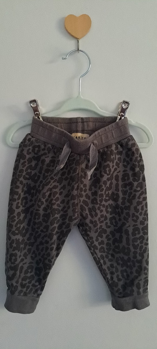 Bakito by Magasin 68 Baby Girls' Leopard Print Joggers 6-9 Months