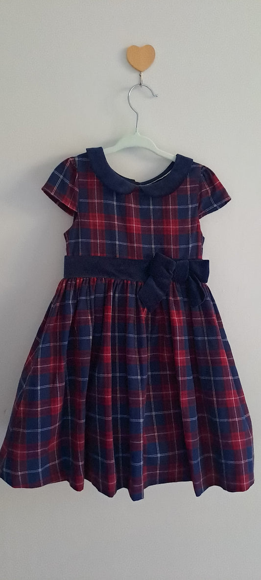 John Lewis Heirloom Collection Tartan Party Dress 24 Months