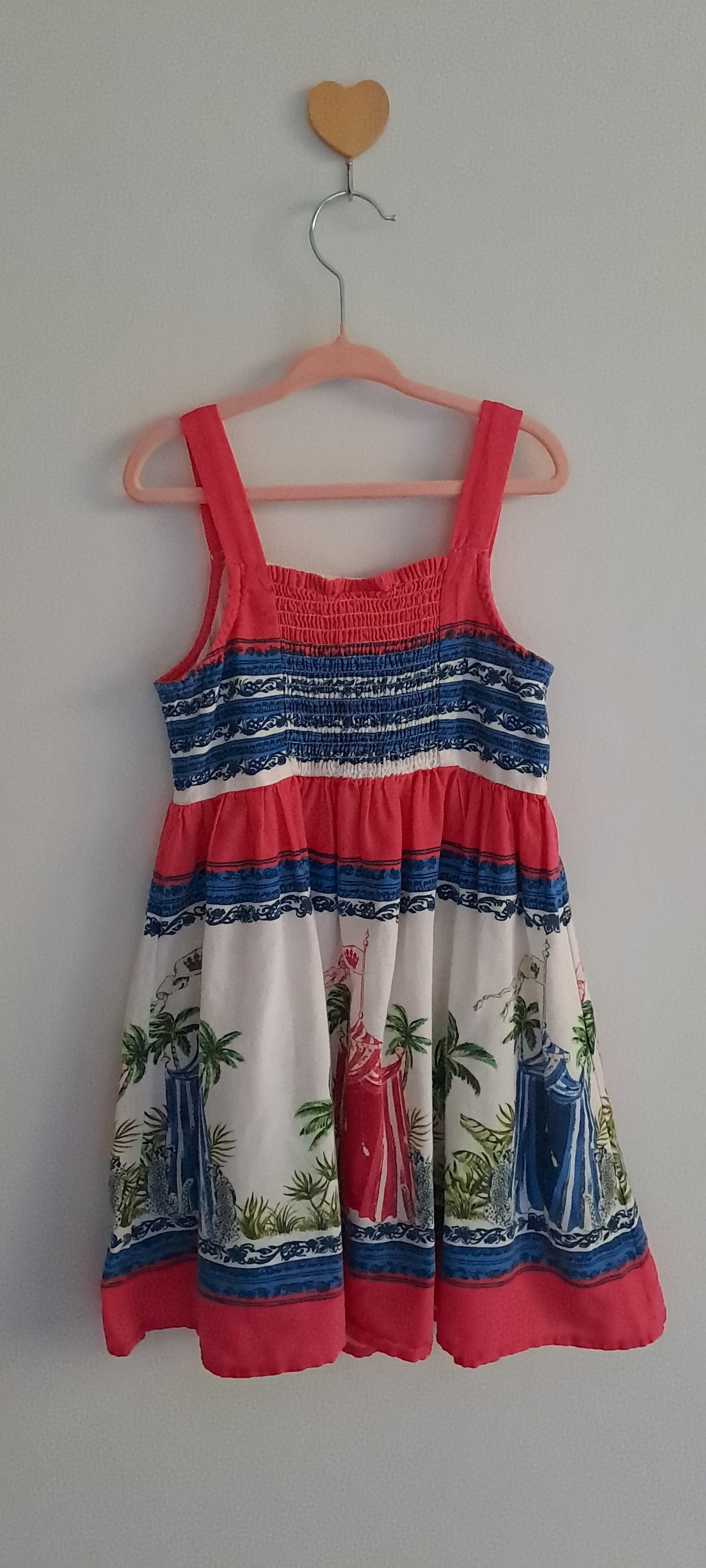 Collette Dinnigan x Cotton On Kids Limited Edition Smocked Tropical Dress 4-5 Years