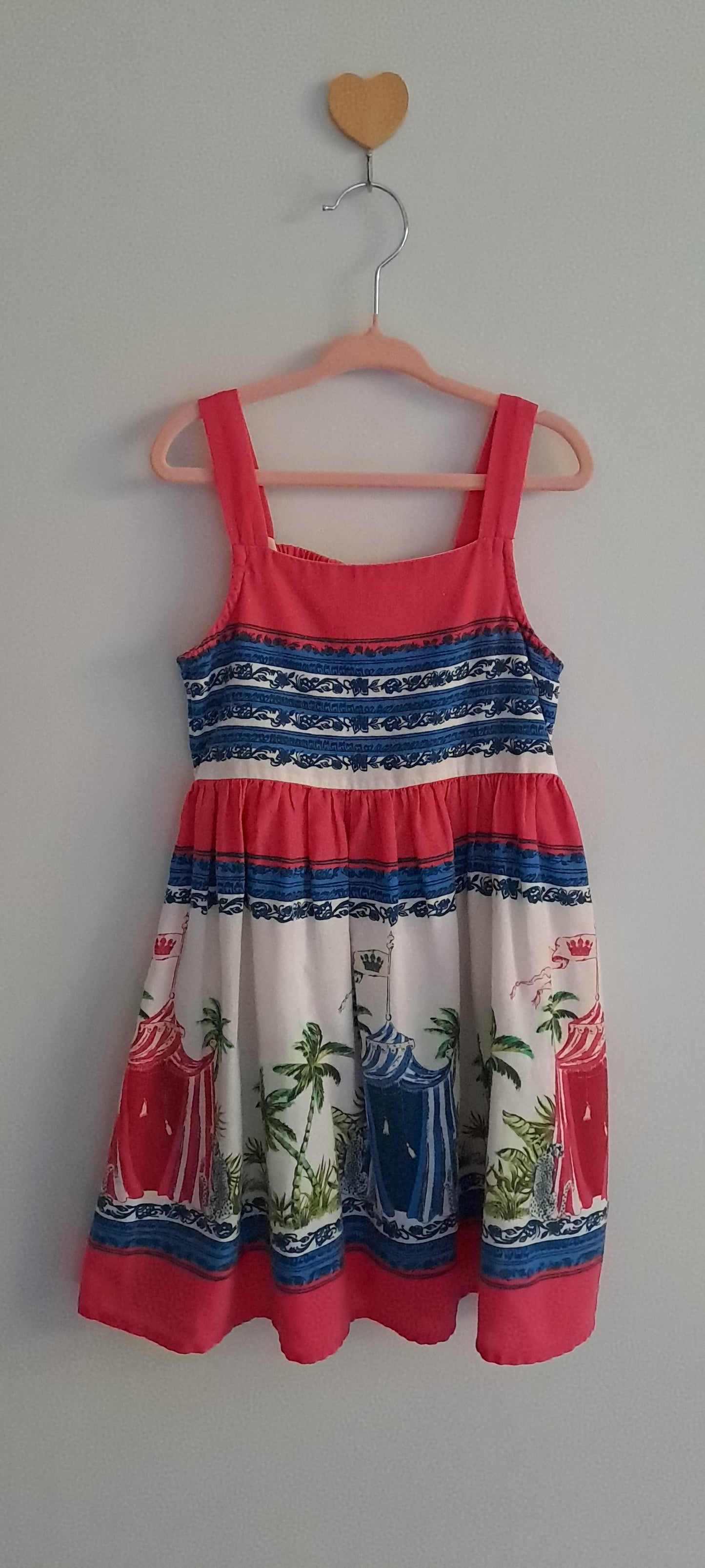 Collette Dinnigan x Cotton On Kids Limited Edition Smocked Tropical Dress 4-5 Years
