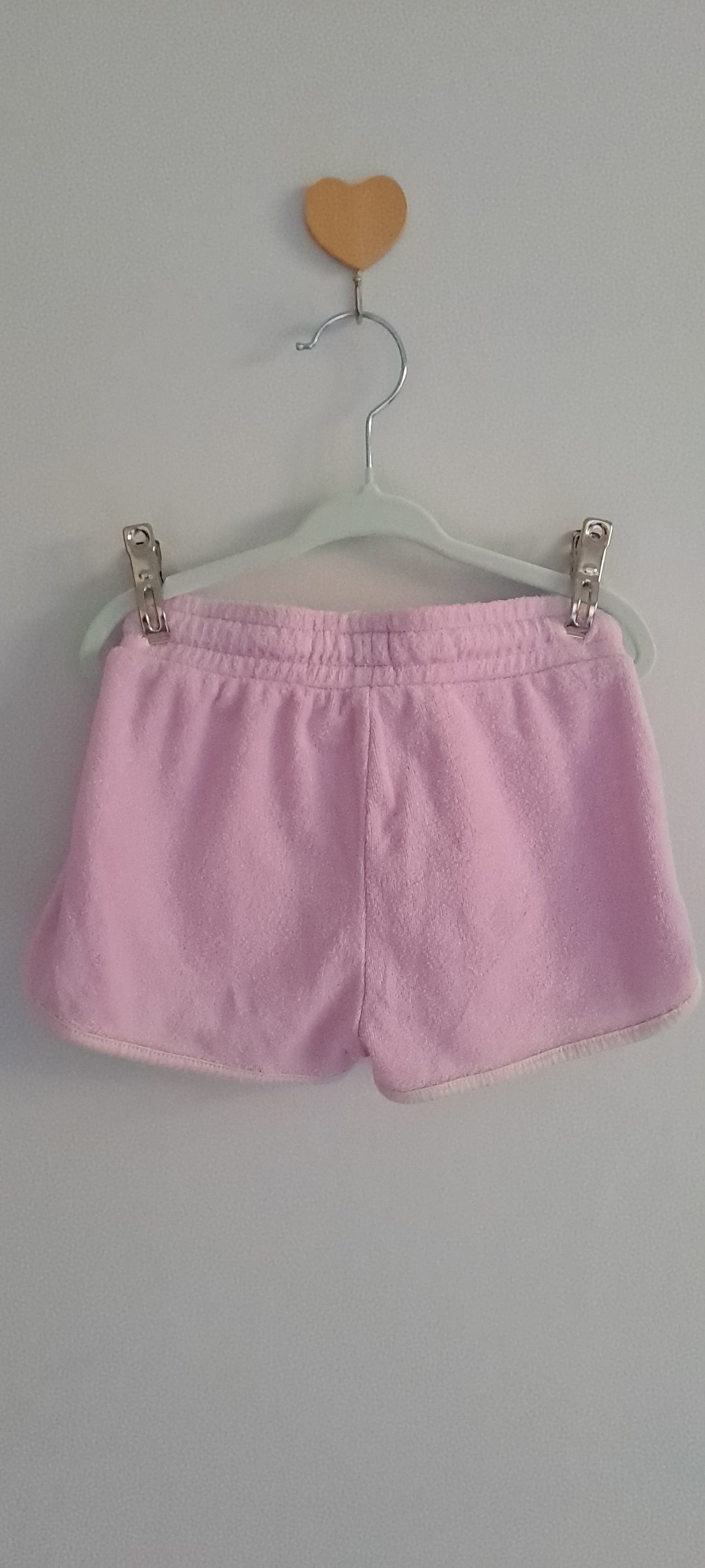 Cotton On Kids Lilac Towelling Shorts with Contrast Piping 2-3 Years
