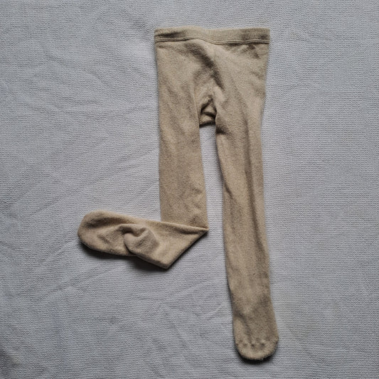 Cotton On Kids Light Gold Shimmer Tights 6-7 Years