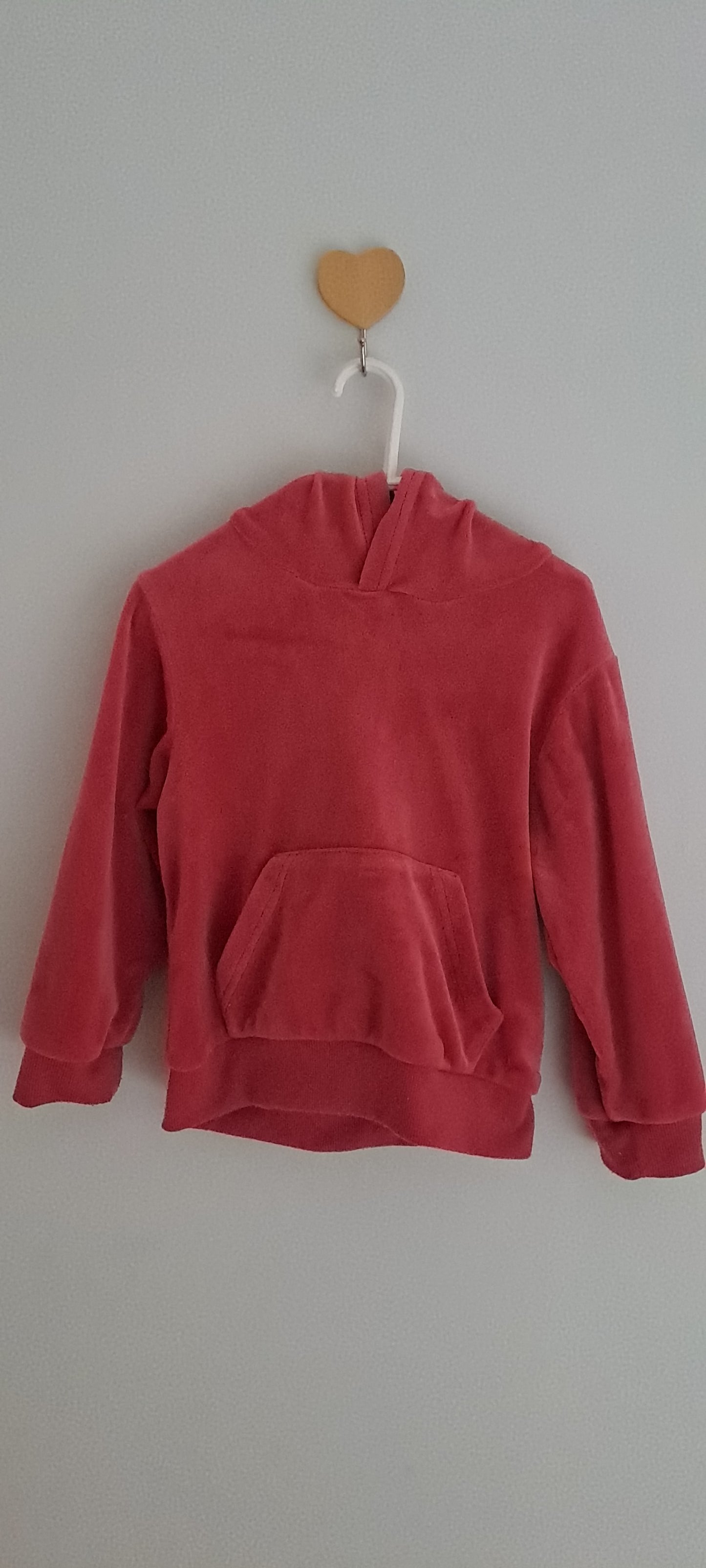 Cuddlesome Baby Velvet Hooded Tracksuit Set – Claret Red 18-24 Months