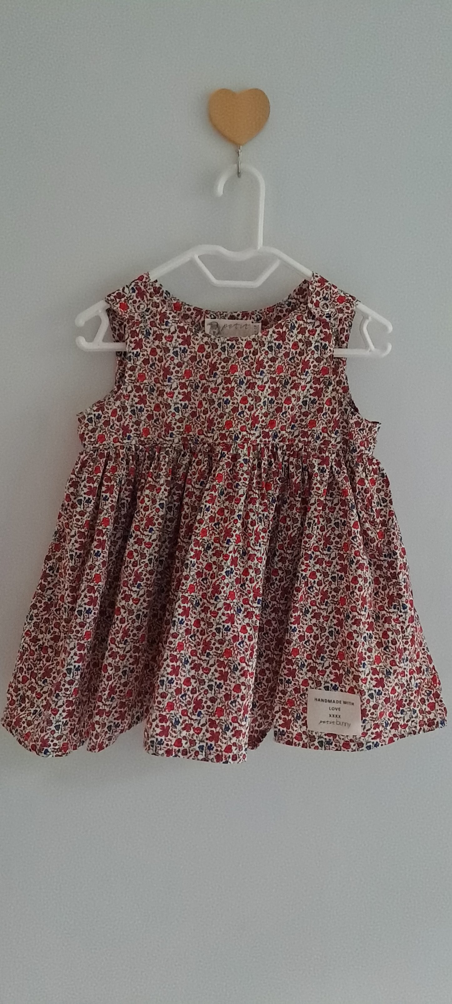 Petit Bunny Ditsy Floral Cotton Dress 12-18 Months
