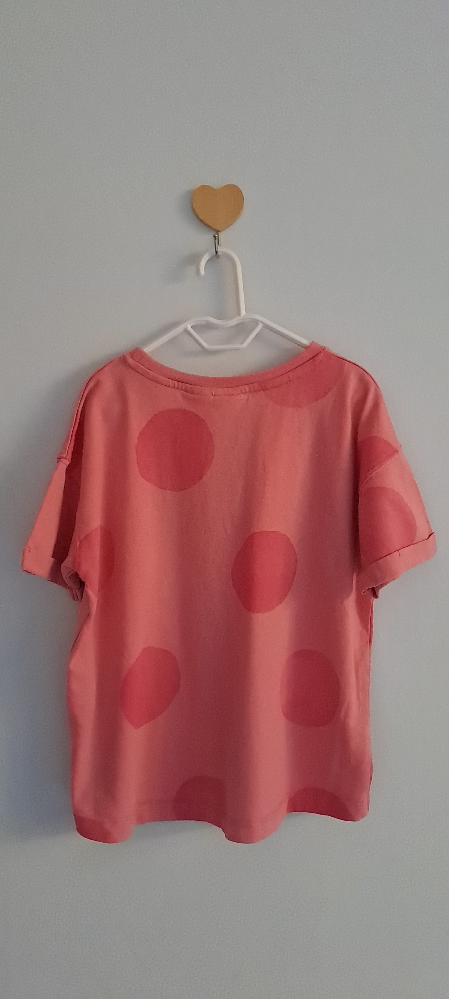 Zara Kids Girl Oversized Polka Dot T-Shirt 2-3 Years