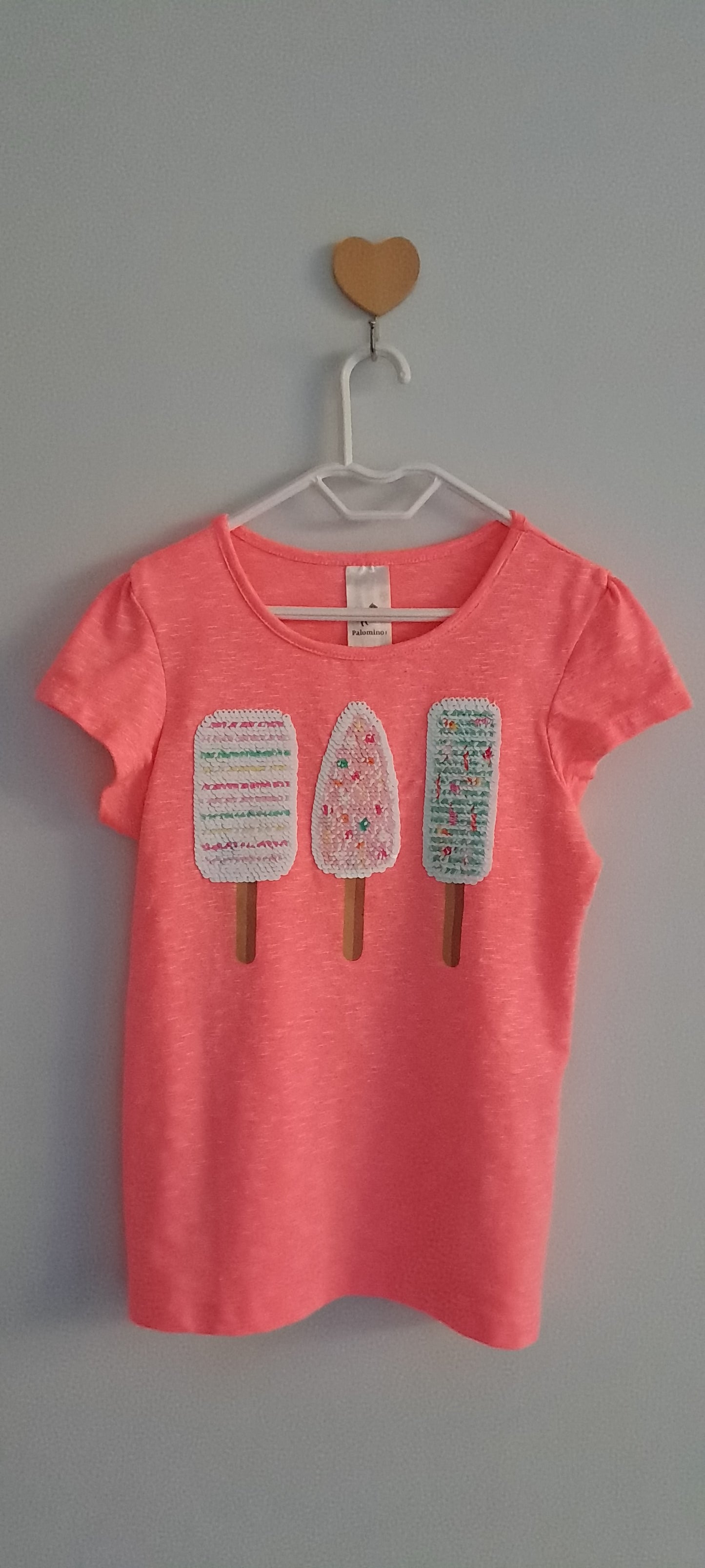 Palomino Kids Girl Popsicle Graphic T-Shirt 6-7 Years