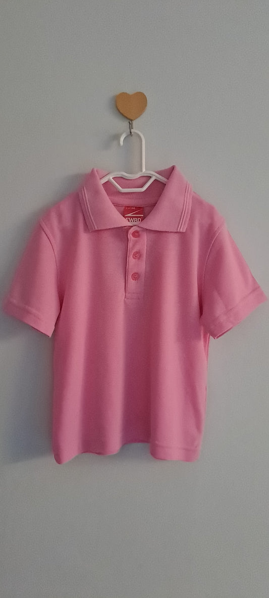 FWRD Kids Unisex Pink Short-Sleeve Polo Shirt 3-4 Years