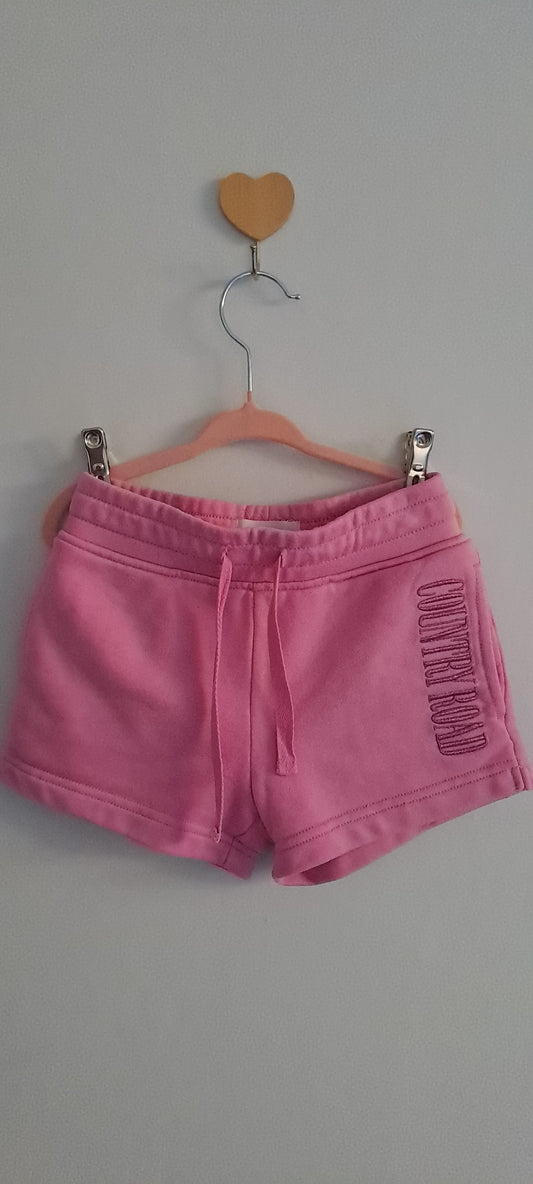 Country Road Girls Pink Traceable Cotton Heritage Shorts 18-24 Months