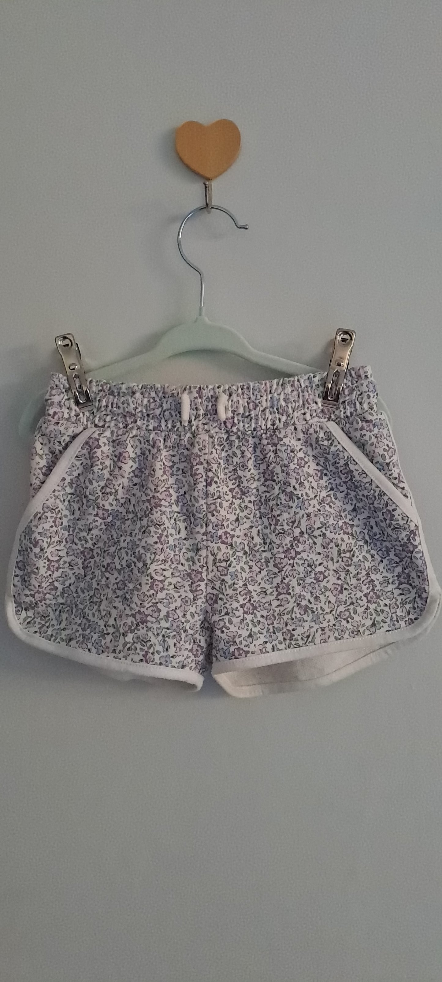 Cotton On Kids Girl Ditsy Floral Print Running Shorts 2-3 Years