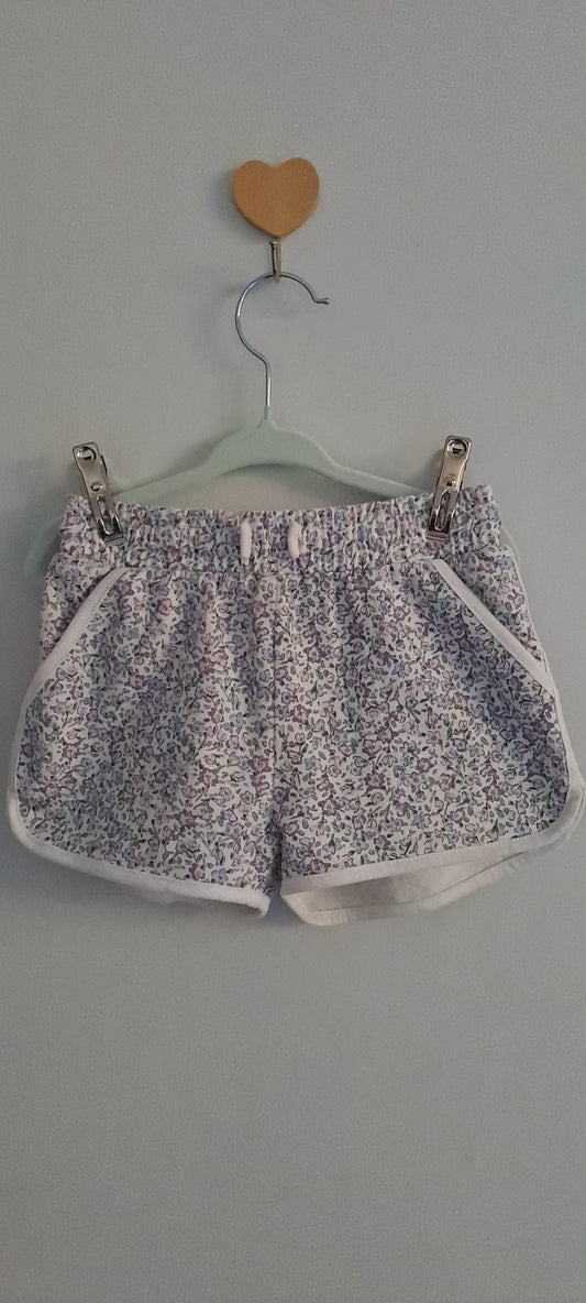 Cotton On Kids Girl Ditsy Floral Print Running Shorts 2-3 Years