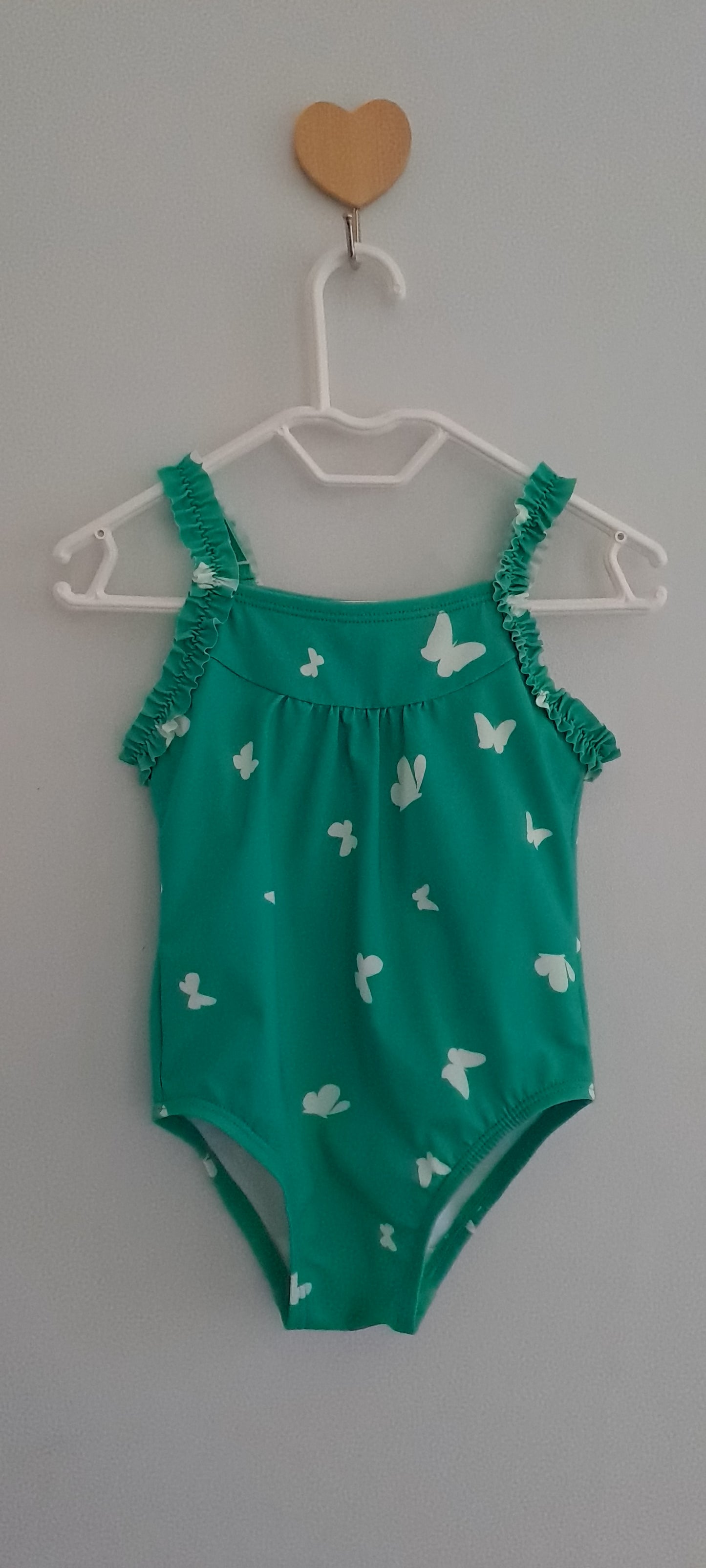 Country Road Baby Girls' Butterfly Frill Detail Bather 6-12 Months