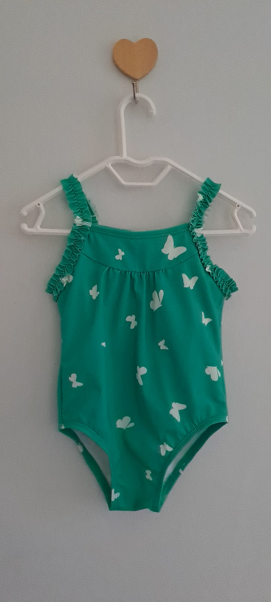 Country Road Baby Girls' Butterfly Frill Detail Bather 6-12 Months