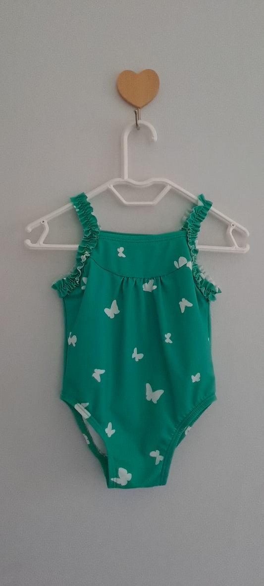Country Road Baby Girls' Butterfly Frill Detail Bather 3-6 Months