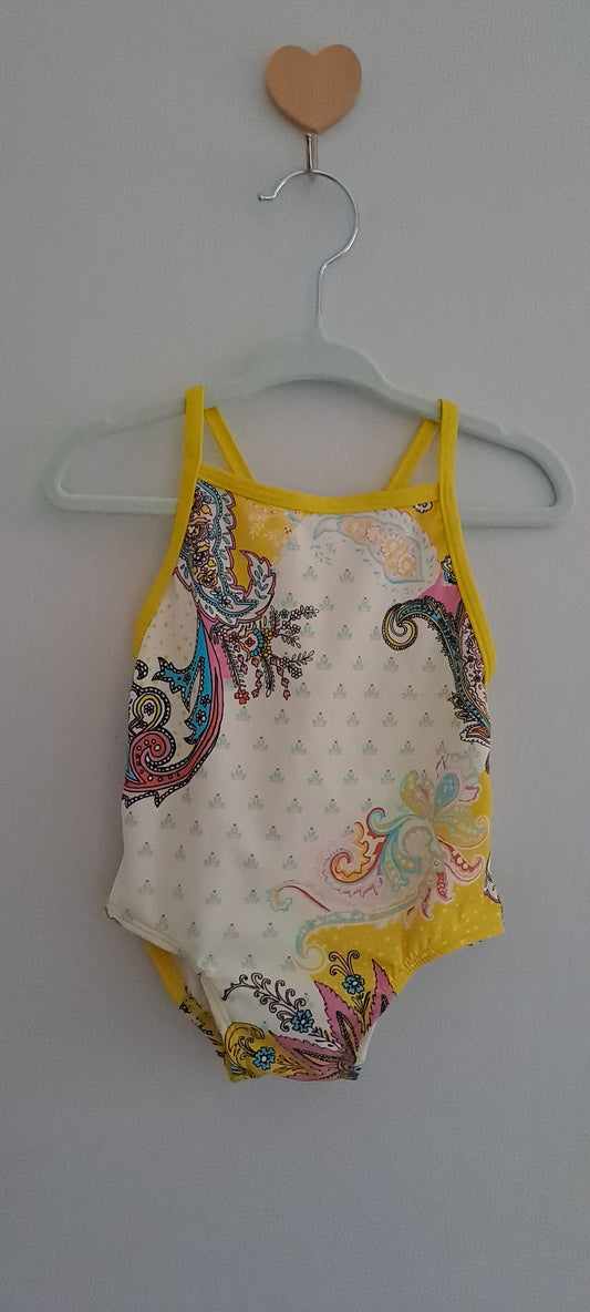 Country Road Baby Girls' Boho Paisley One-Piece Bather 6-12 Months