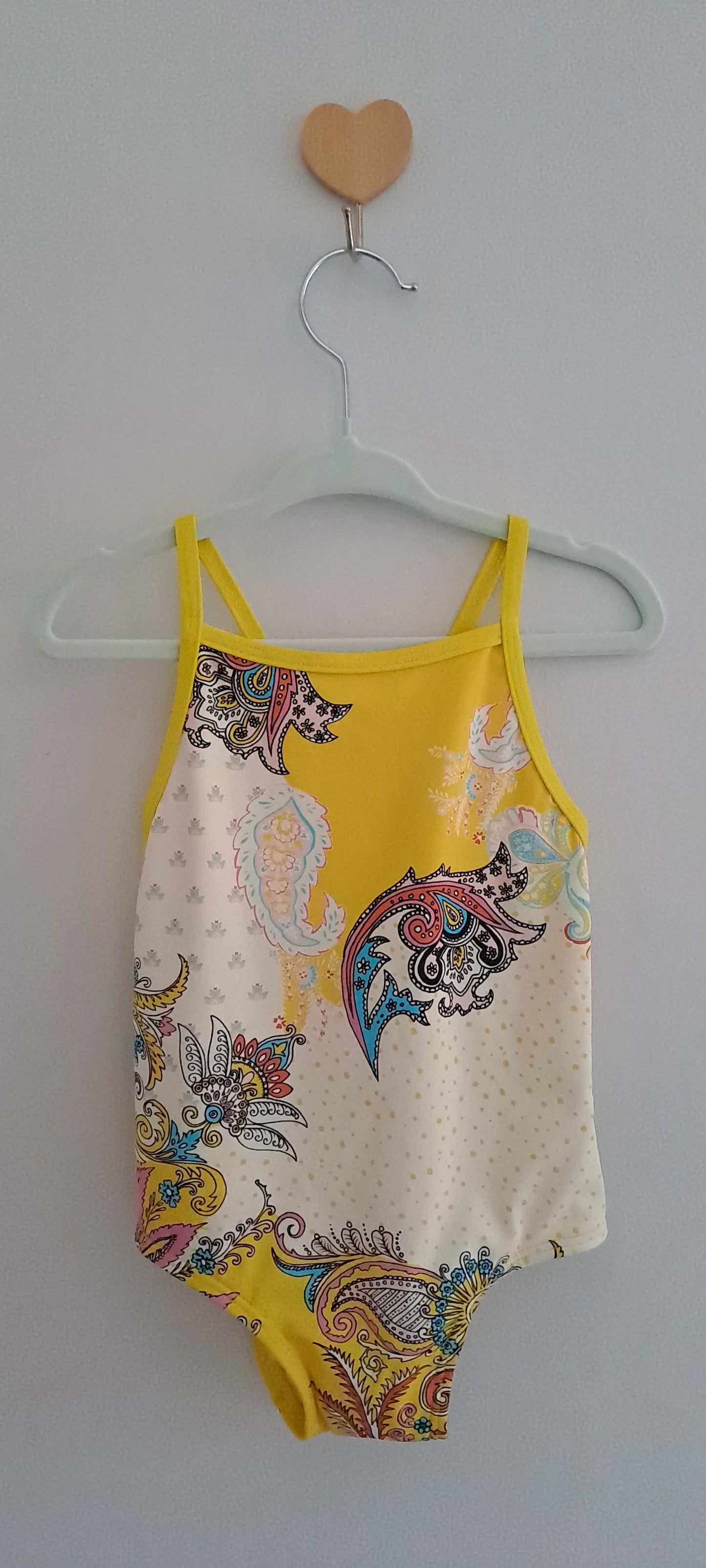 Country Road Baby Girls' Boho Paisley One-Piece Bather 12-18 Months