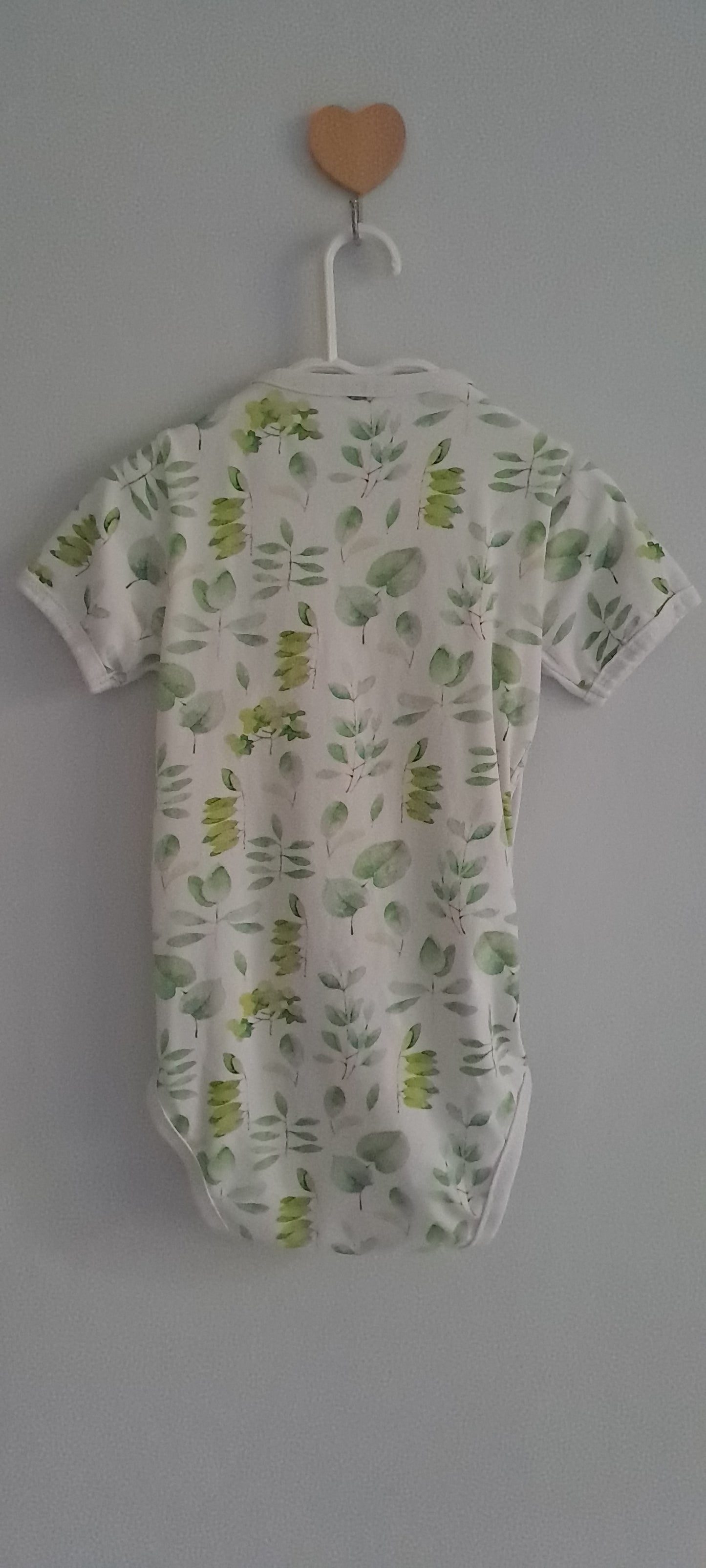 SA Boutique Botanical Eucalyptus Wrap Bodysuit 12-18 Months