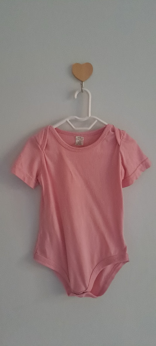 Tiny Tots Light Pink Short Sleeve Bodysuit 6-12 Months