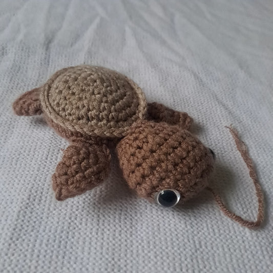 Handmade Crochet Sea Turtle Amigurumi Plush Toy