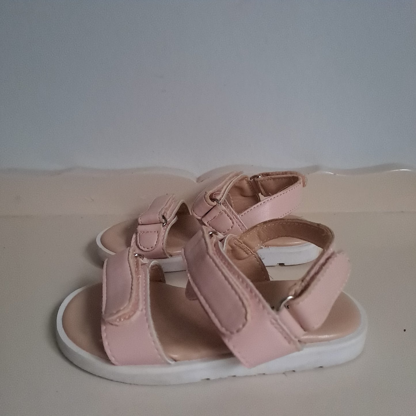 Country Road Kids Light Pink Double-Strap Sporty Sandals UK/SA 6 (EU 23)