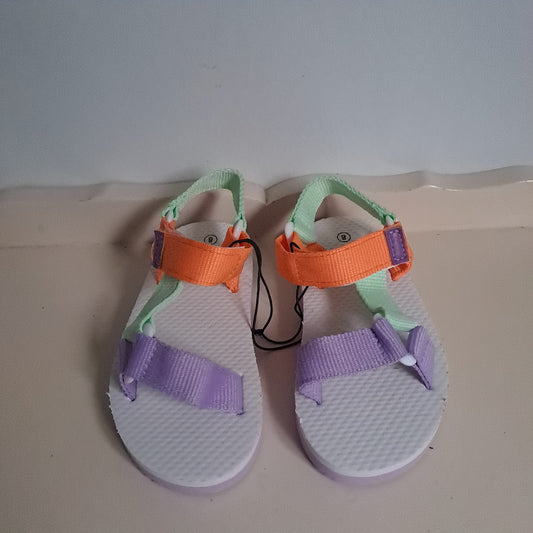 KDS Edgars Kids Multicolored Sporty Velcro Strappy Sandals UK/SA 8 - New & Unworn